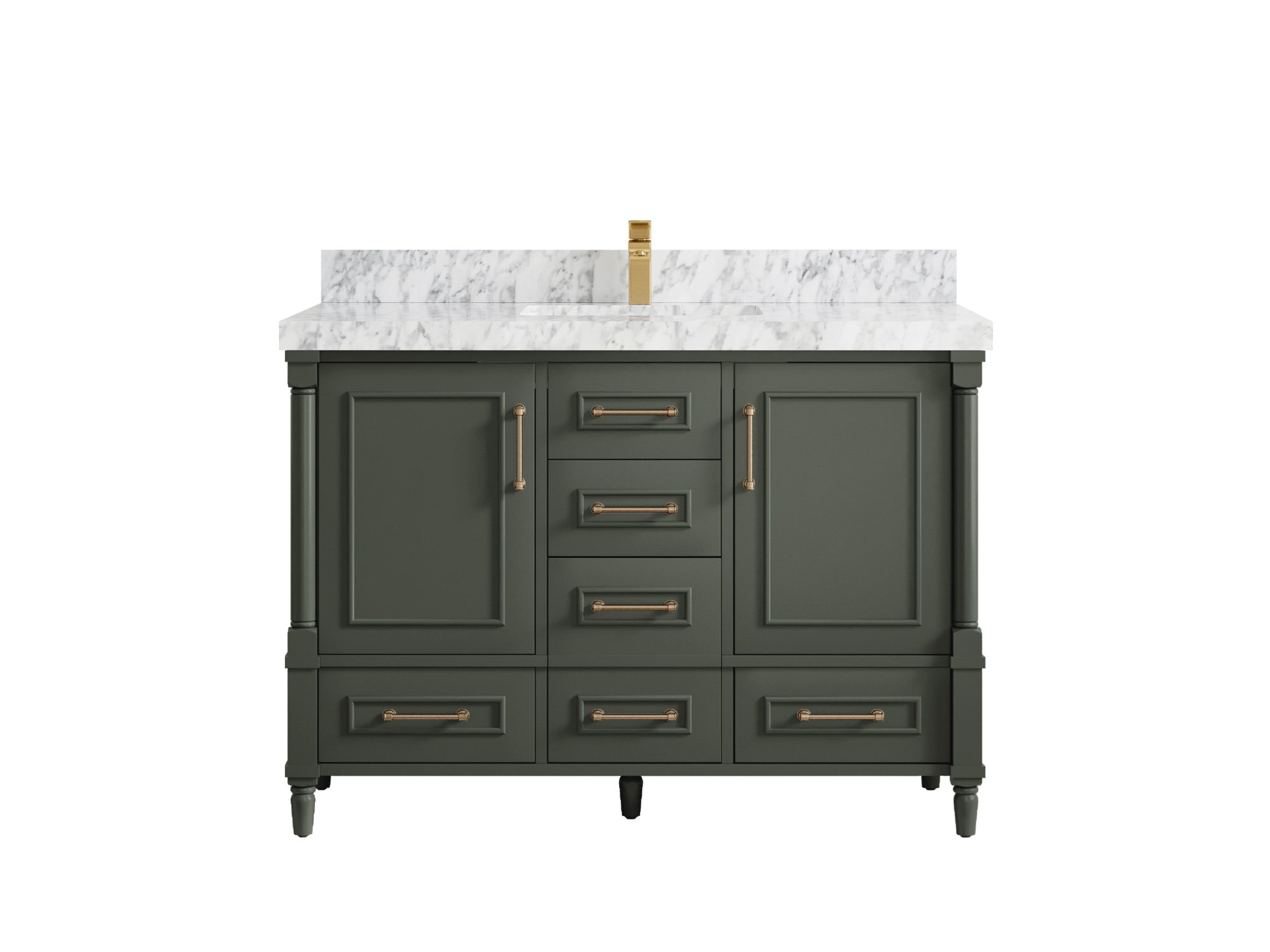 Aberdeen 48 in. W x 22 in. D Single Sink Bathroom Vanity - Willow Bath and Vanity