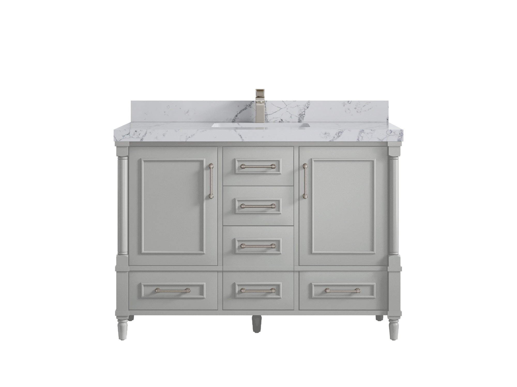 Aberdeen 48 in. W x 22 in. D Single Sink Bathroom Vanity - Willow Bath and Vanity