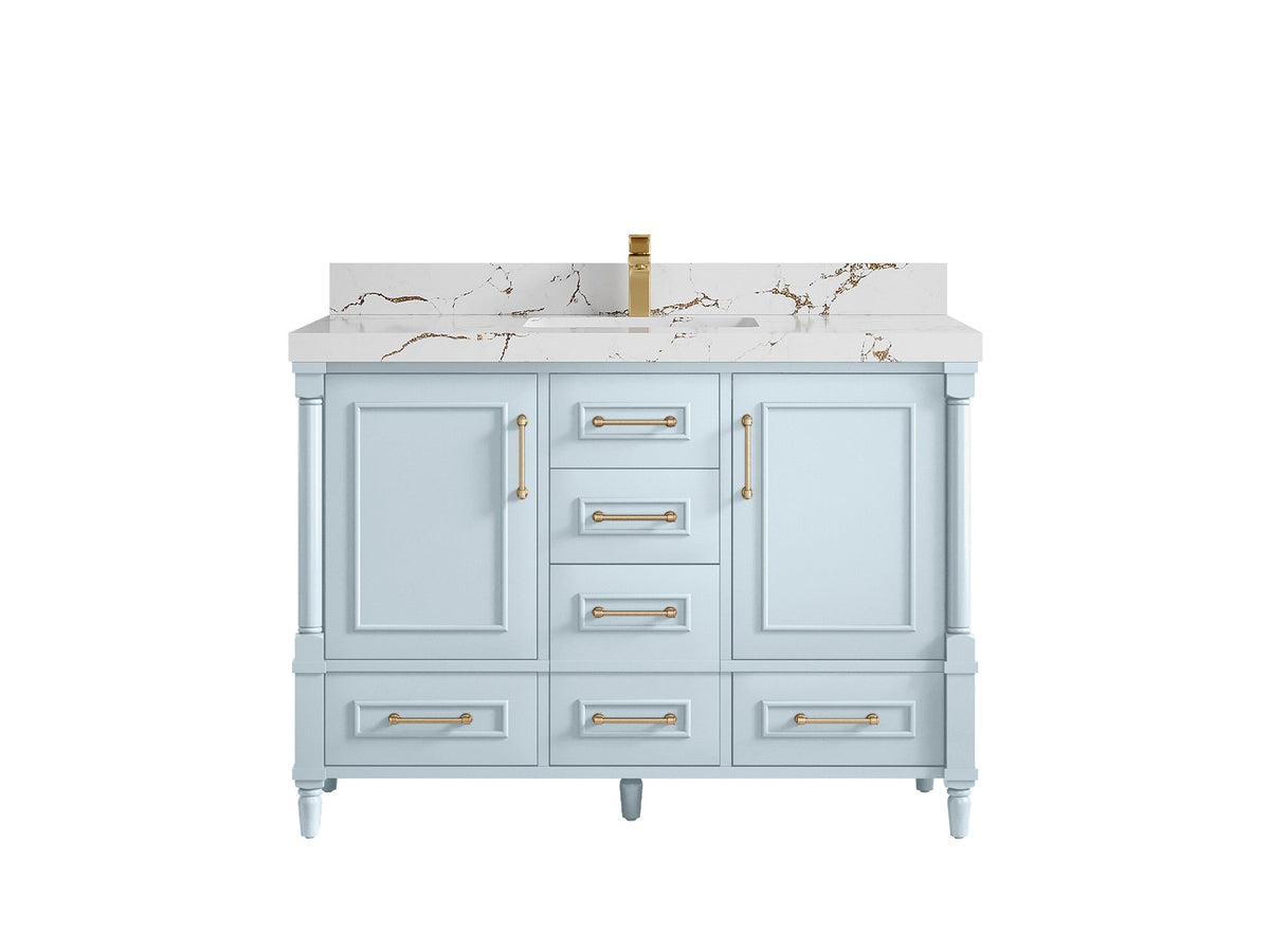 Aberdeen 48 in. W x 22 in. D Single Sink Bathroom Vanity - Willow Bath and Vanity