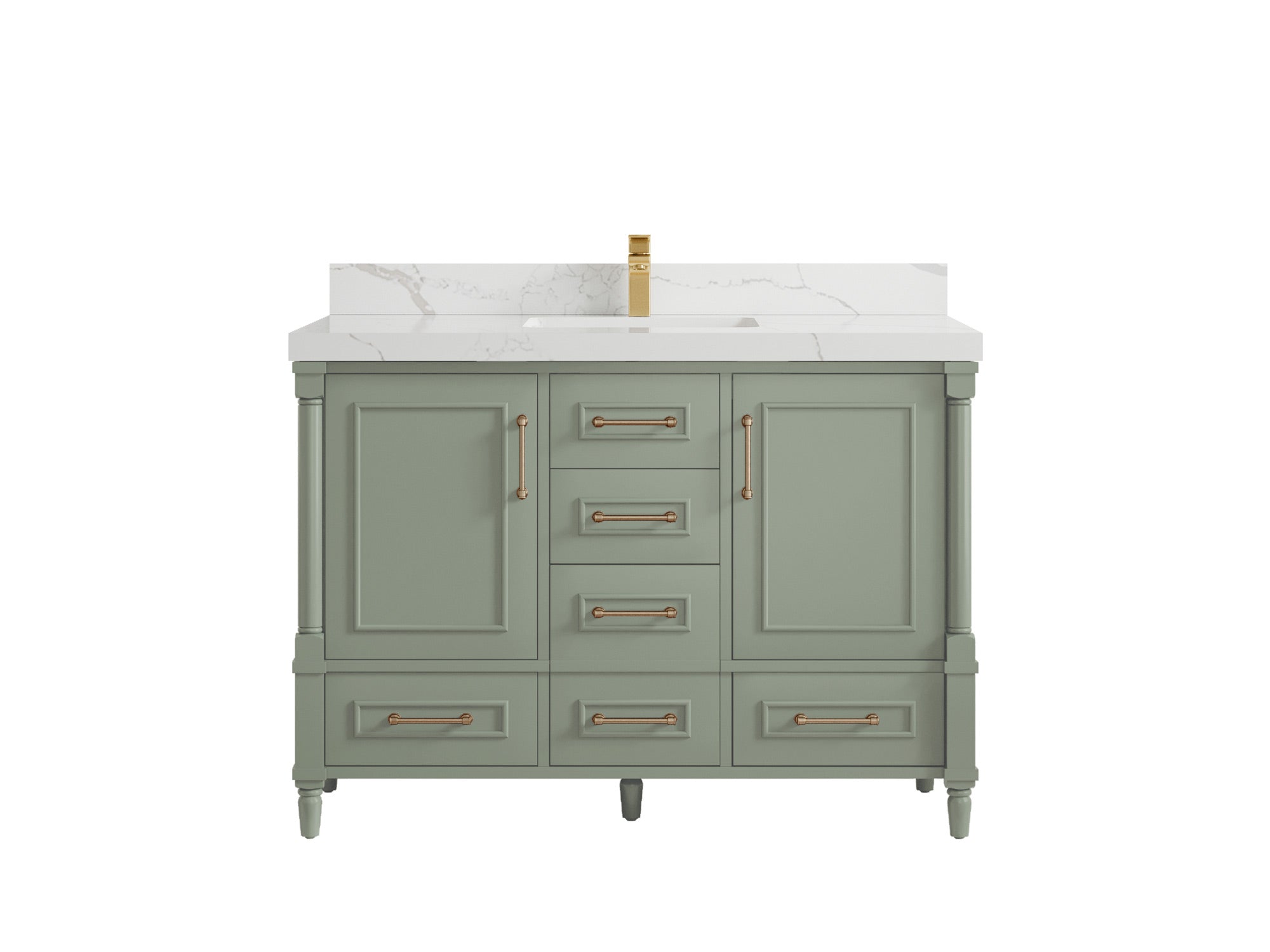 Aberdeen 48 in. W x 22 in. D Single Sink Bathroom Vanity - Willow Bath and Vanity