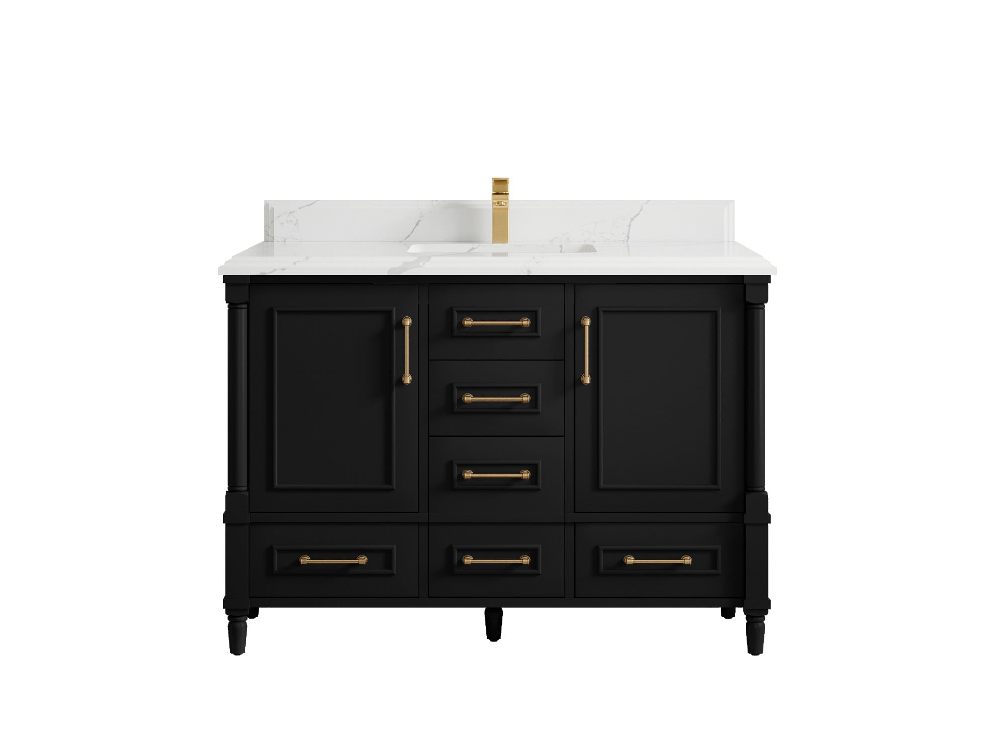 Aberdeen 48 in. W x 22 in. D Single Sink Bathroom Vanity - Willow Bath and Vanity