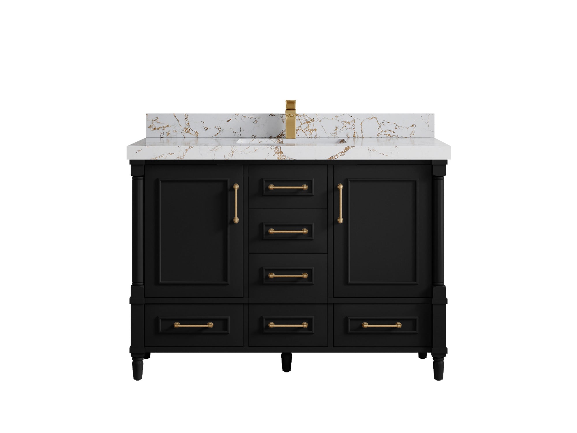 Aberdeen 48 in. W x 22 in. D Single Sink Bathroom Vanity - Willow Bath and Vanity