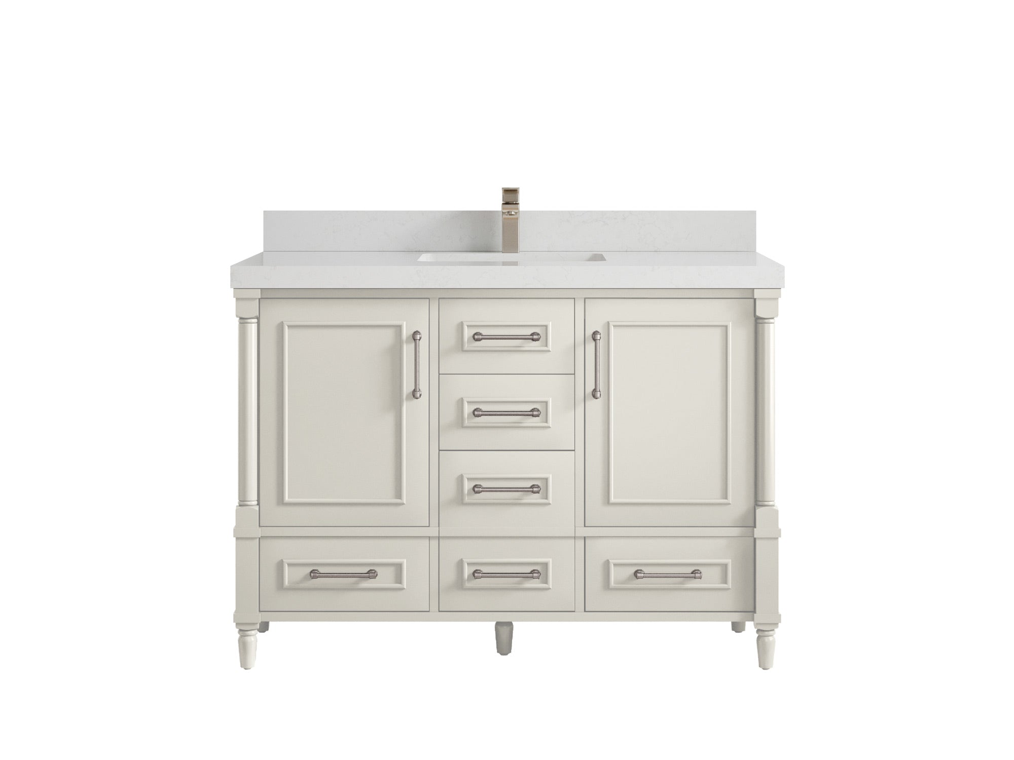 Aberdeen 48 in. W x 22 in. D Single Sink Bathroom Vanity - Willow Bath and Vanity
