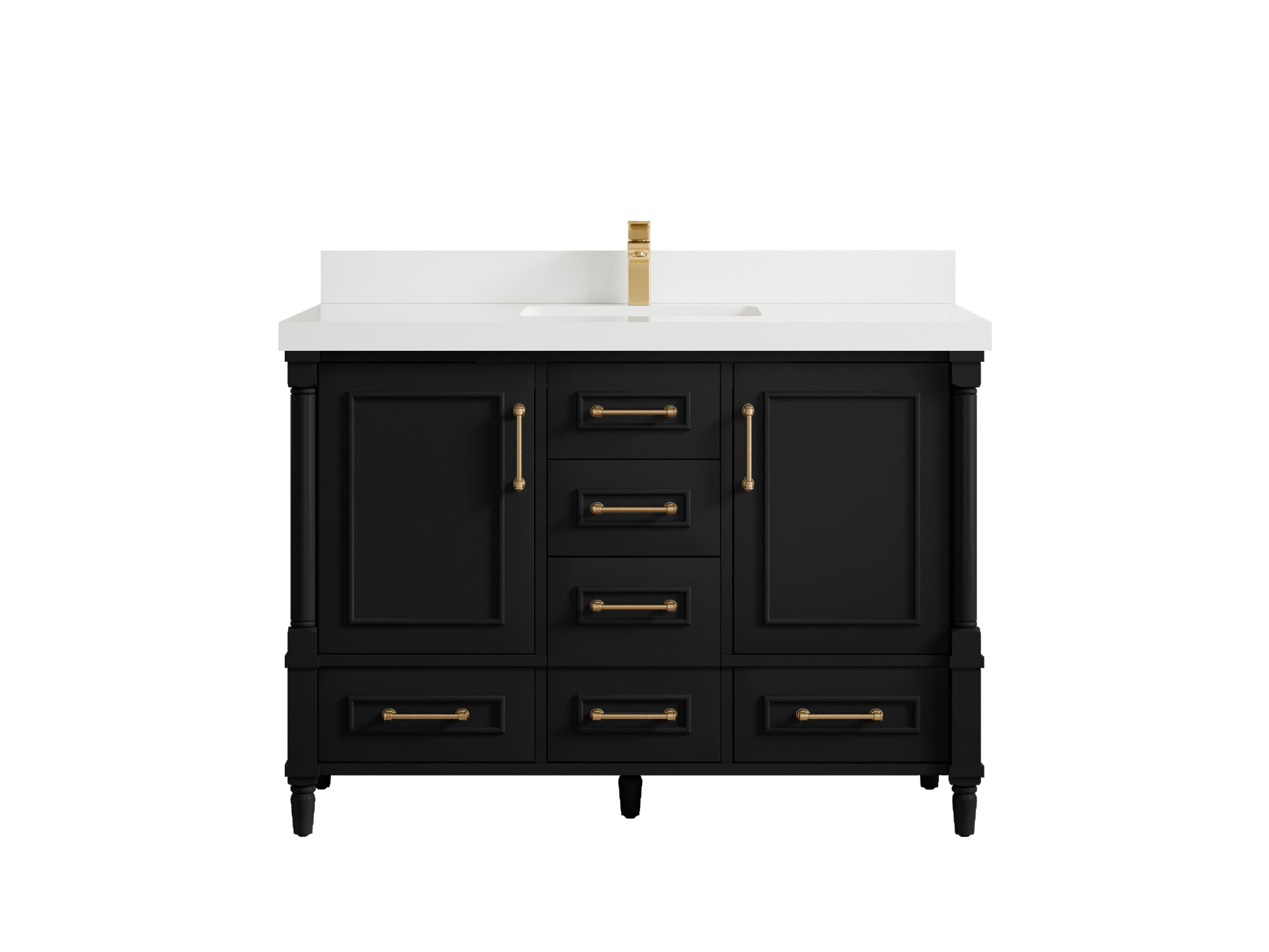 Aberdeen 48 in. W x 22 in. D Single Sink Bathroom Vanity - Willow Bath and Vanity