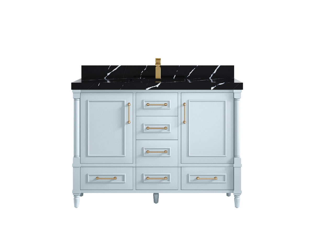 Aberdeen 48 in. W x 22 in. D Single Sink Bathroom Vanity - Willow Bath and Vanity
