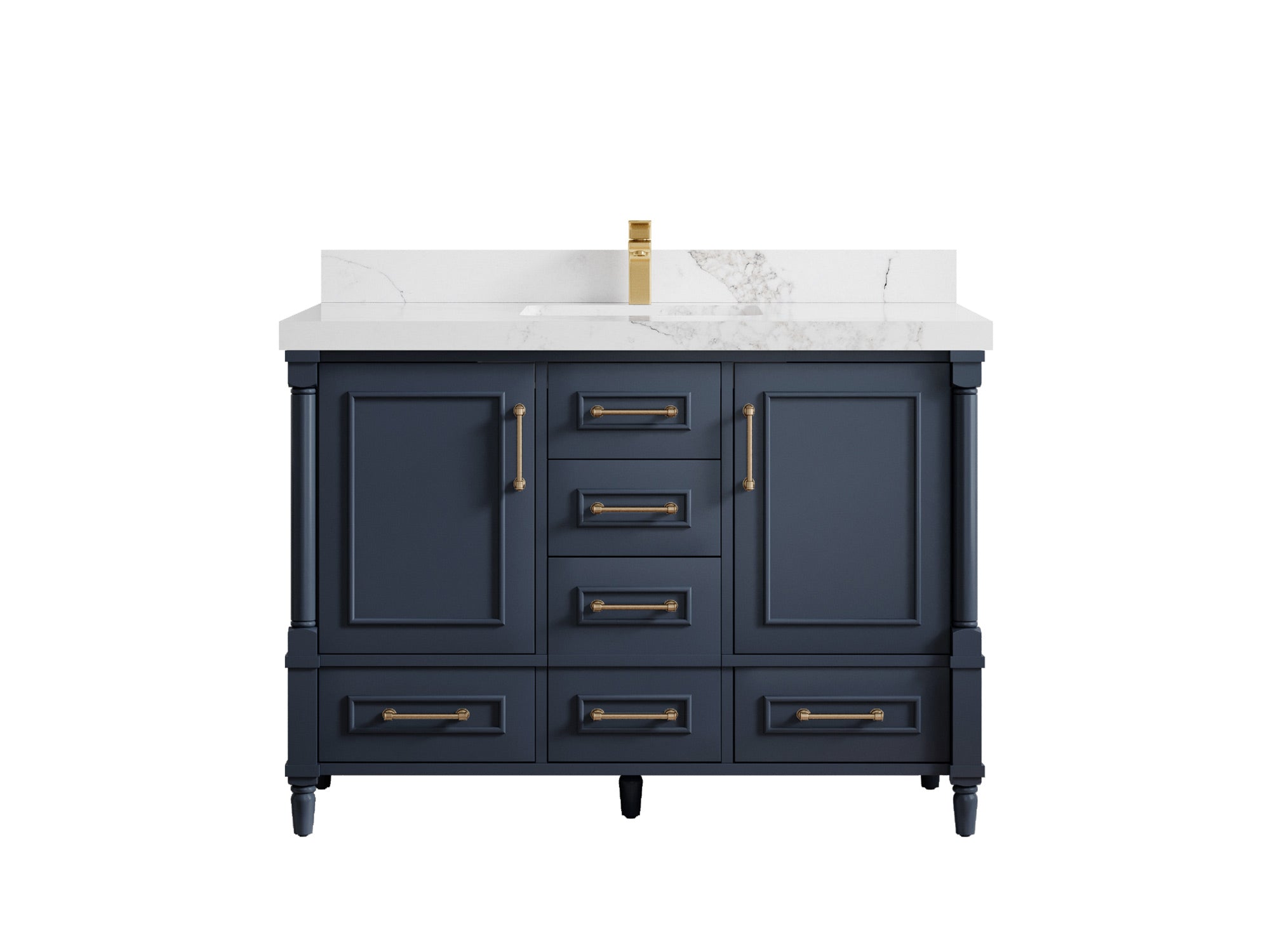Aberdeen 48 in. W x 22 in. D Single Sink Bathroom Vanity - Willow Bath and Vanity