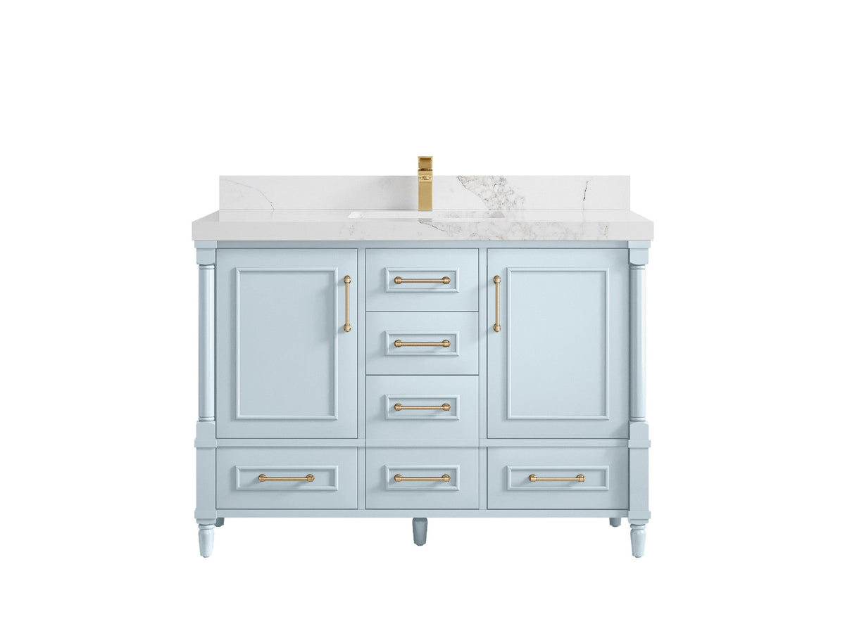 Aberdeen 48 in. W x 22 in. D Single Sink Bathroom Vanity - Willow Bath and Vanity