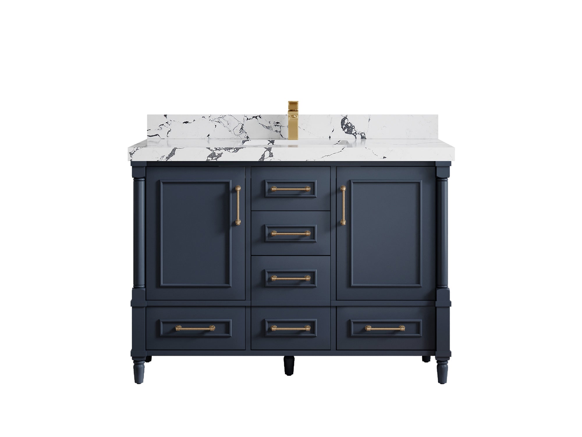 Aberdeen 48 in. W x 22 in. D Single Sink Bathroom Vanity - Willow Bath and Vanity