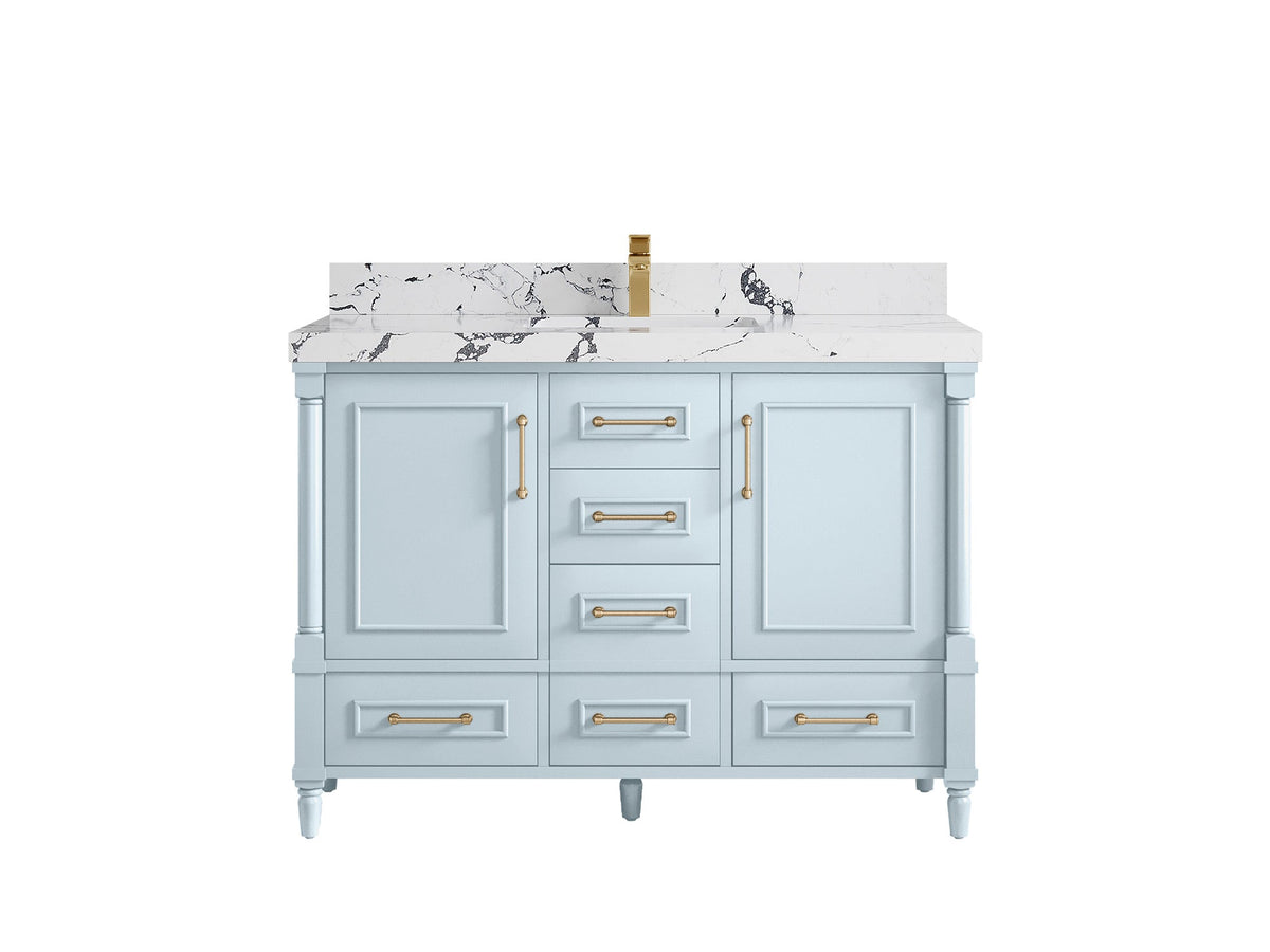 Aberdeen 48 in. W x 22 in. D Single Sink Bathroom Vanity - Willow Bath and Vanity