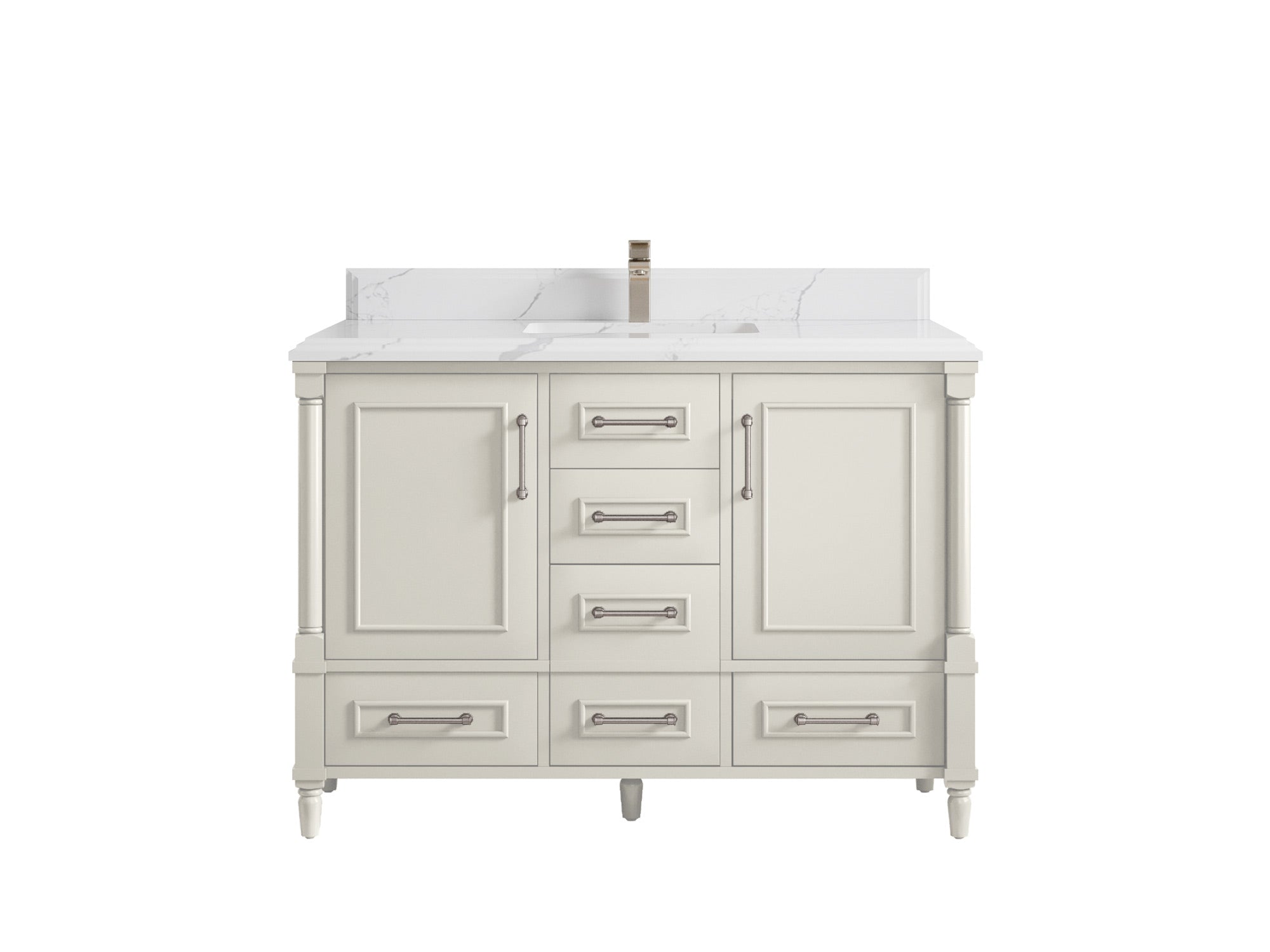 Aberdeen 48 in. W x 22 in. D Single Sink Bathroom Vanity - Willow Bath and Vanity