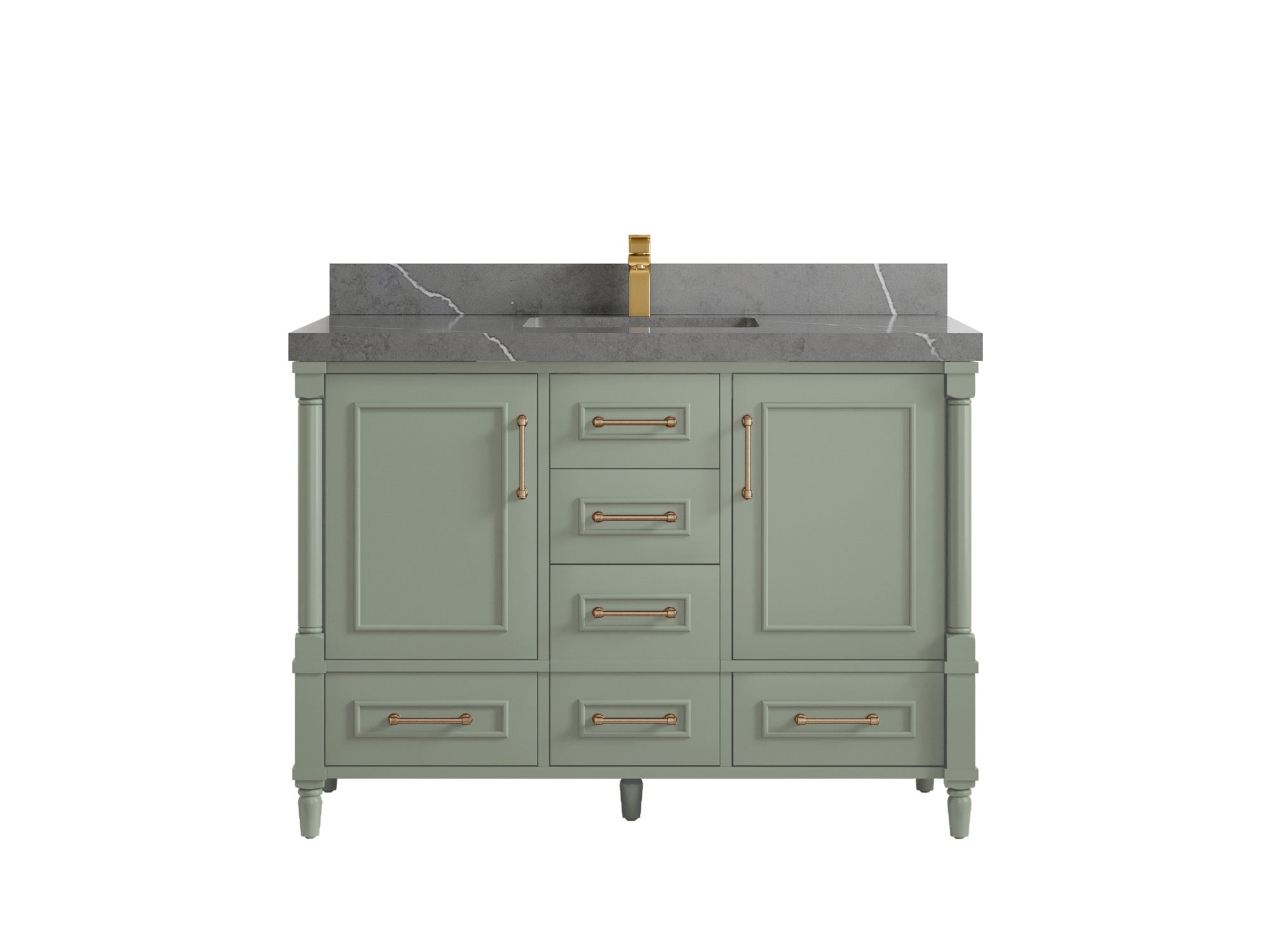 Aberdeen 48 in. W x 22 in. D Single Sink Bathroom Vanity - Willow Bath and Vanity