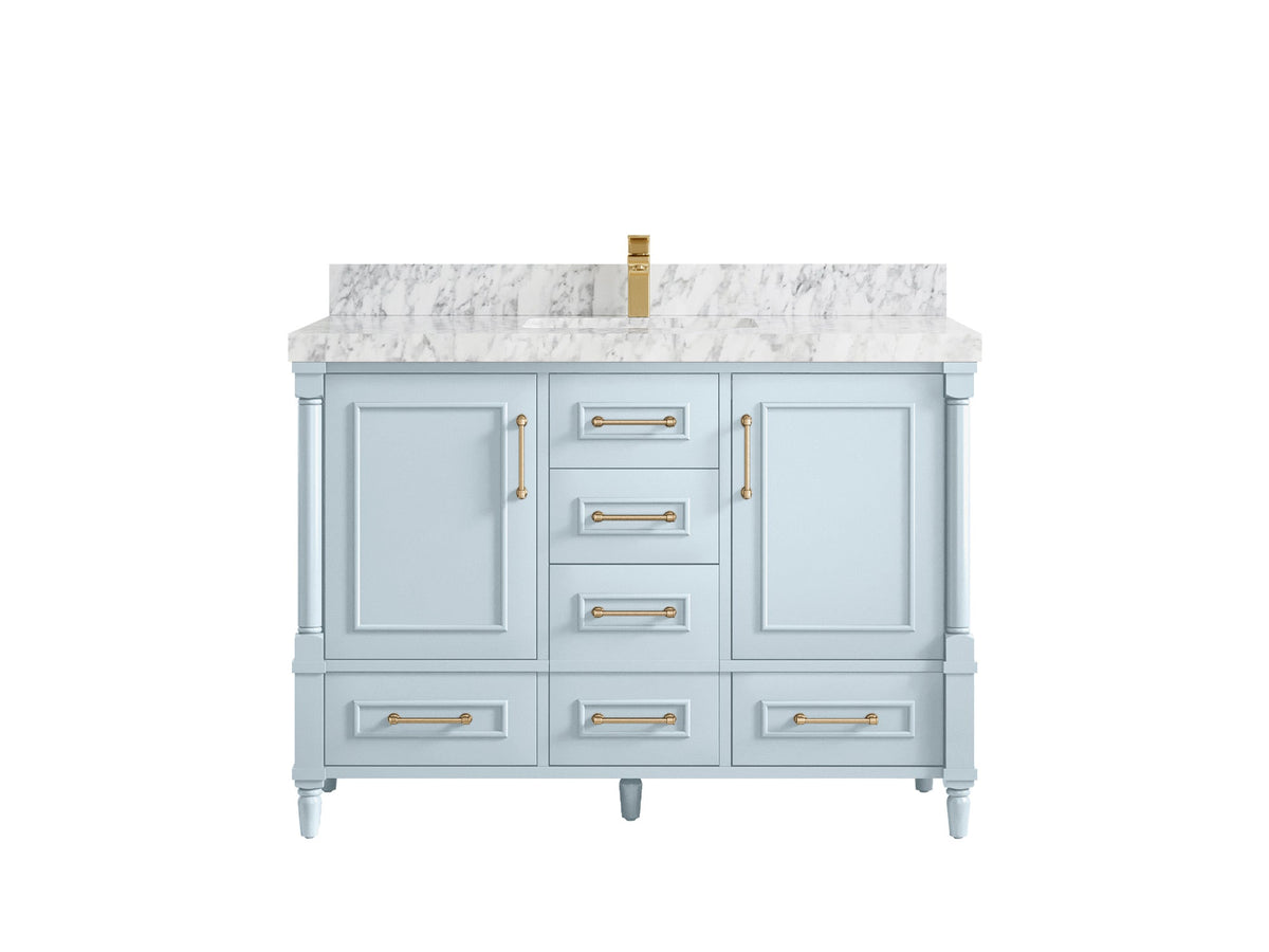 Aberdeen 48 in. W x 22 in. D Single Sink Bathroom Vanity - Willow Bath and Vanity