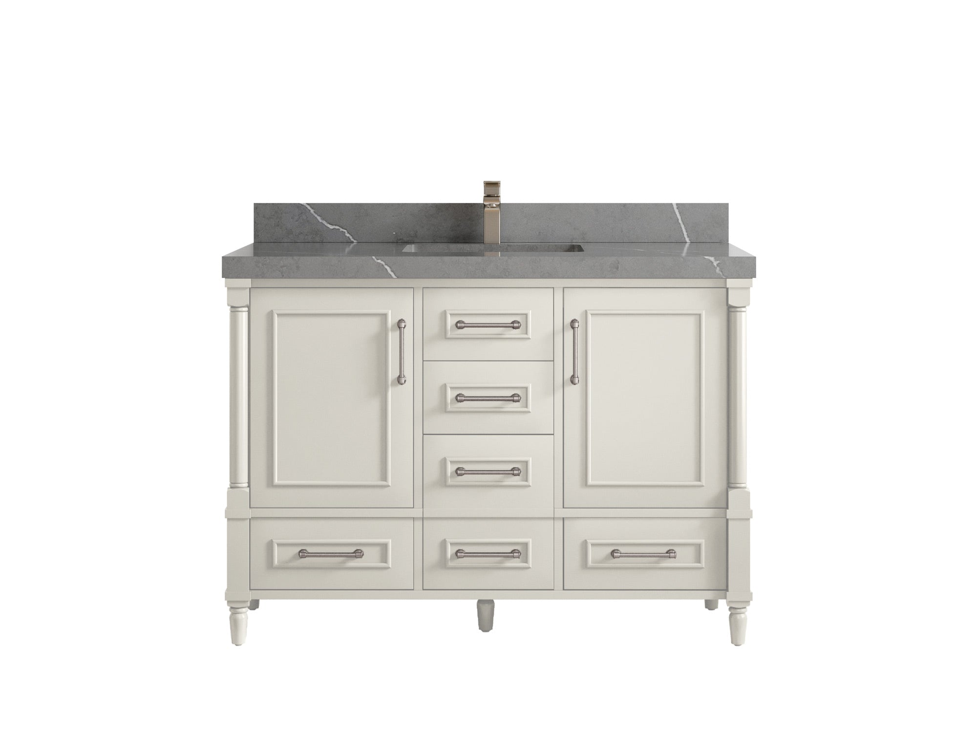 Aberdeen 48 in. W x 22 in. D Single Sink Bathroom Vanity - Willow Bath and Vanity