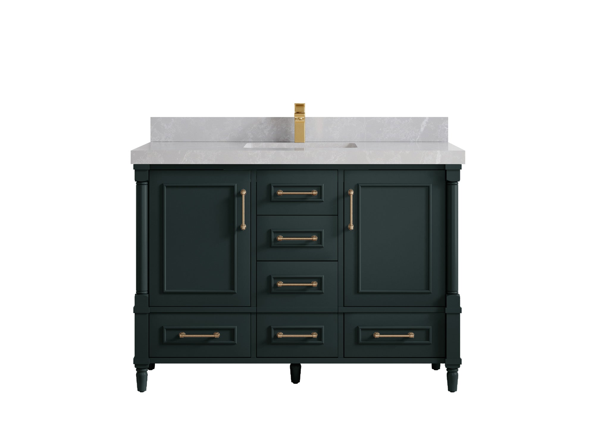 Aberdeen 48 in. W x 22 in. D Single Sink Bathroom Vanity - Willow Bath and Vanity