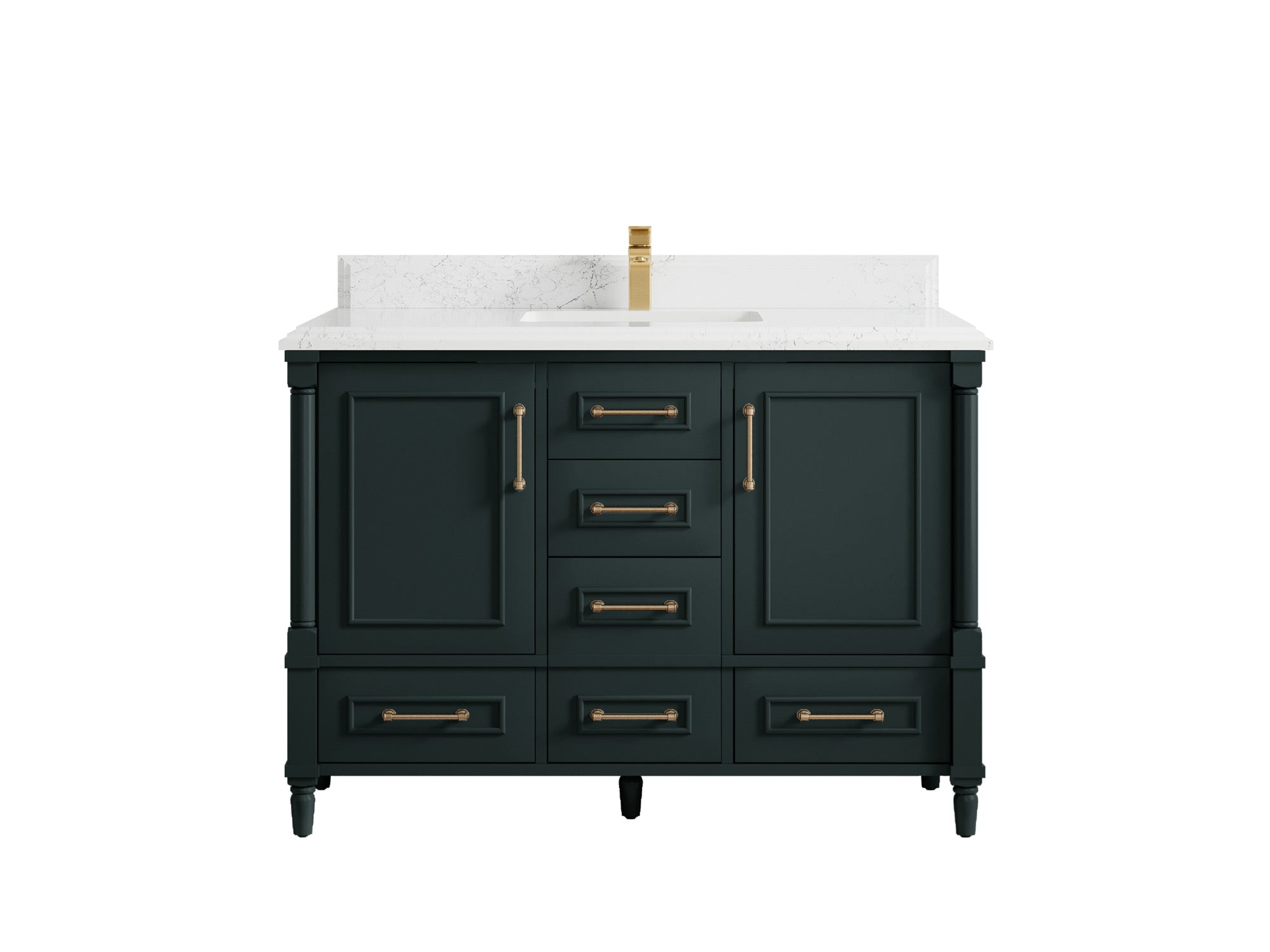Aberdeen 48 in. W x 22 in. D Single Sink Bathroom Vanity - Willow Bath and Vanity