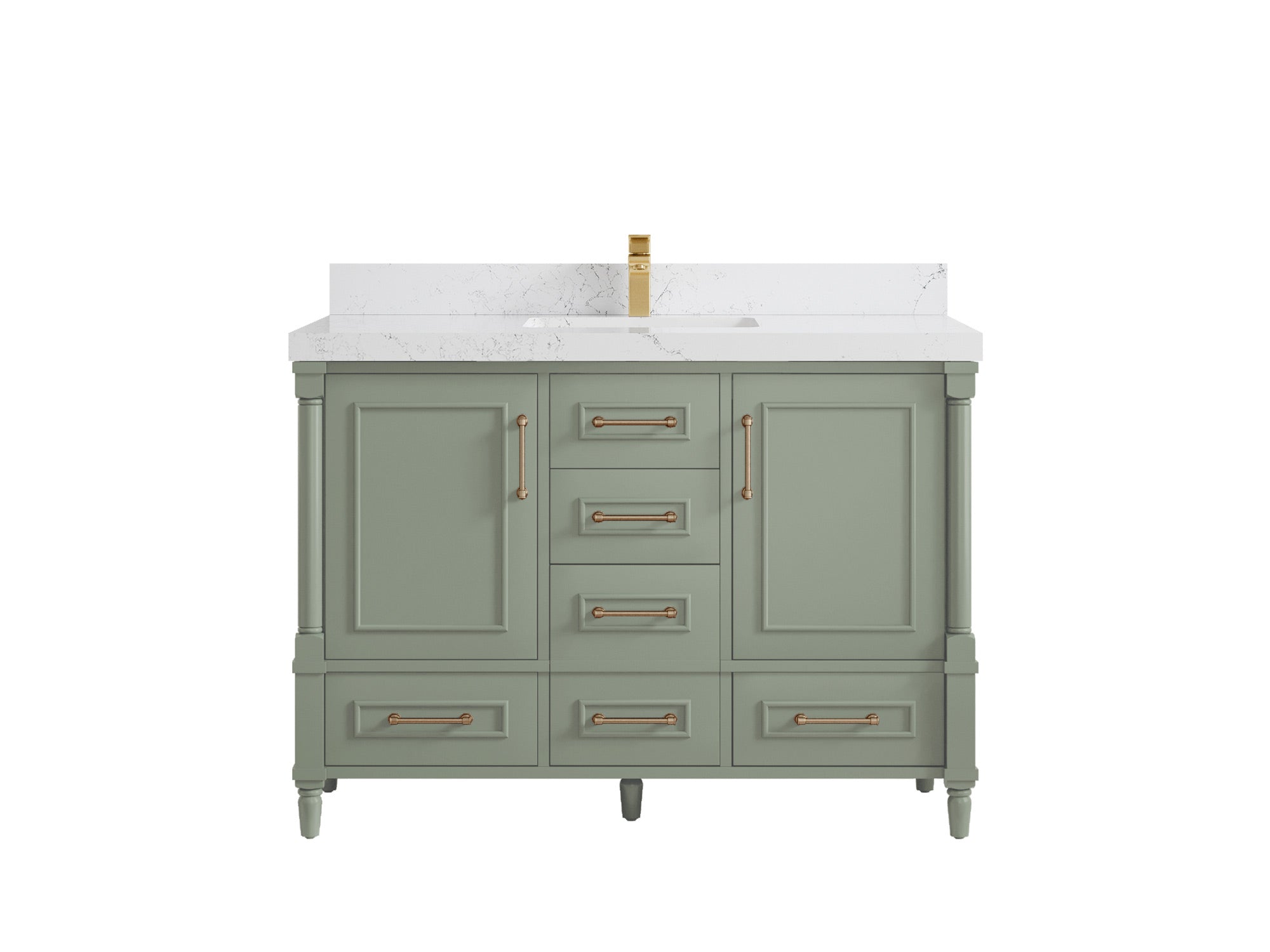 Aberdeen 48 in. W x 22 in. D Single Sink Bathroom Vanity - Willow Bath and Vanity