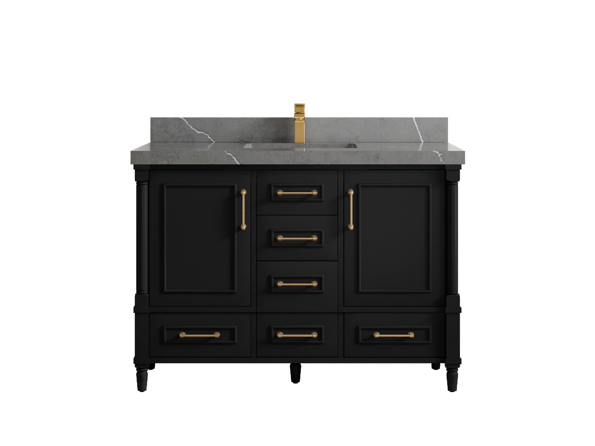 Aberdeen 48 in. W x 22 in. D Single Sink Bathroom Vanity - Willow Bath and Vanity