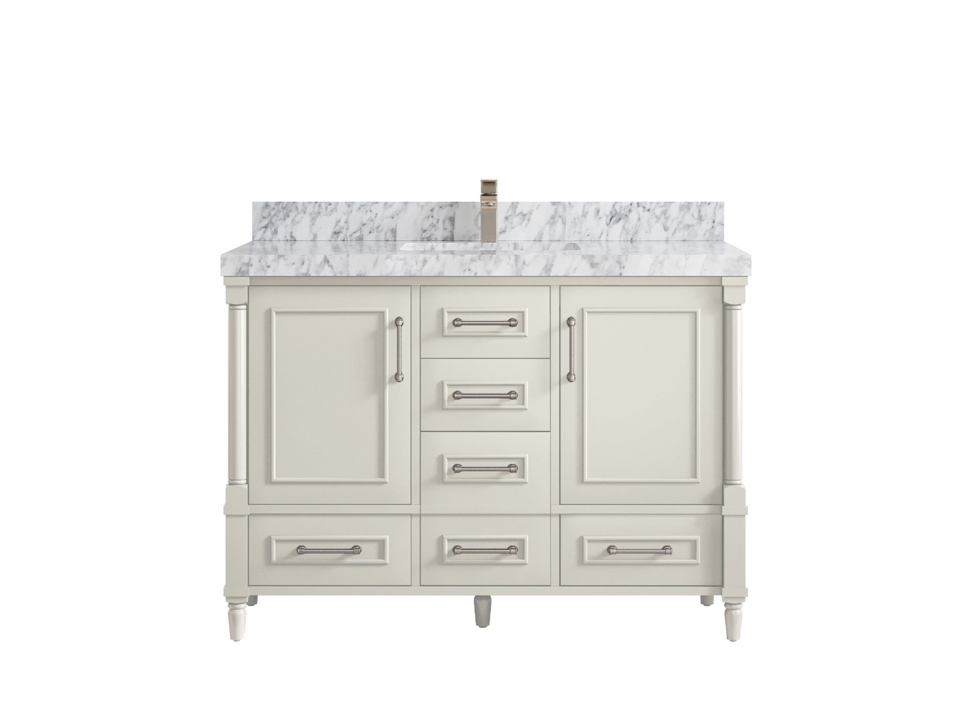 Aberdeen 48 in. W x 22 in. D Single Sink Bathroom Vanity - Willow Bath and Vanity