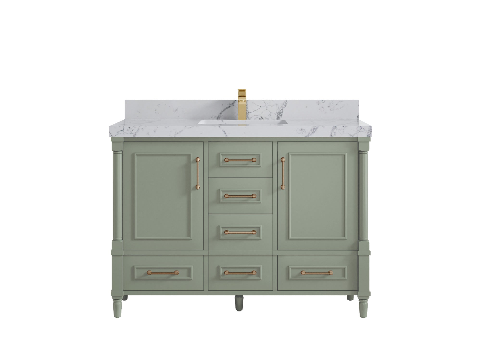 Aberdeen 48 in. W x 22 in. D Single Sink Bathroom Vanity - Willow Bath and Vanity