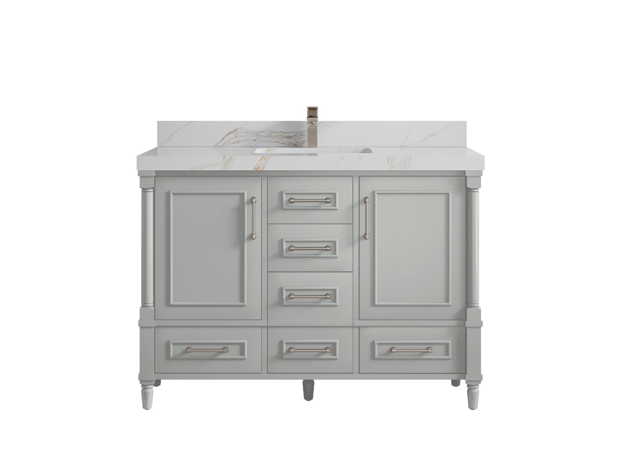 Aberdeen 48 in. W x 22 in. D Single Sink Bathroom Vanity - Willow Bath and Vanity