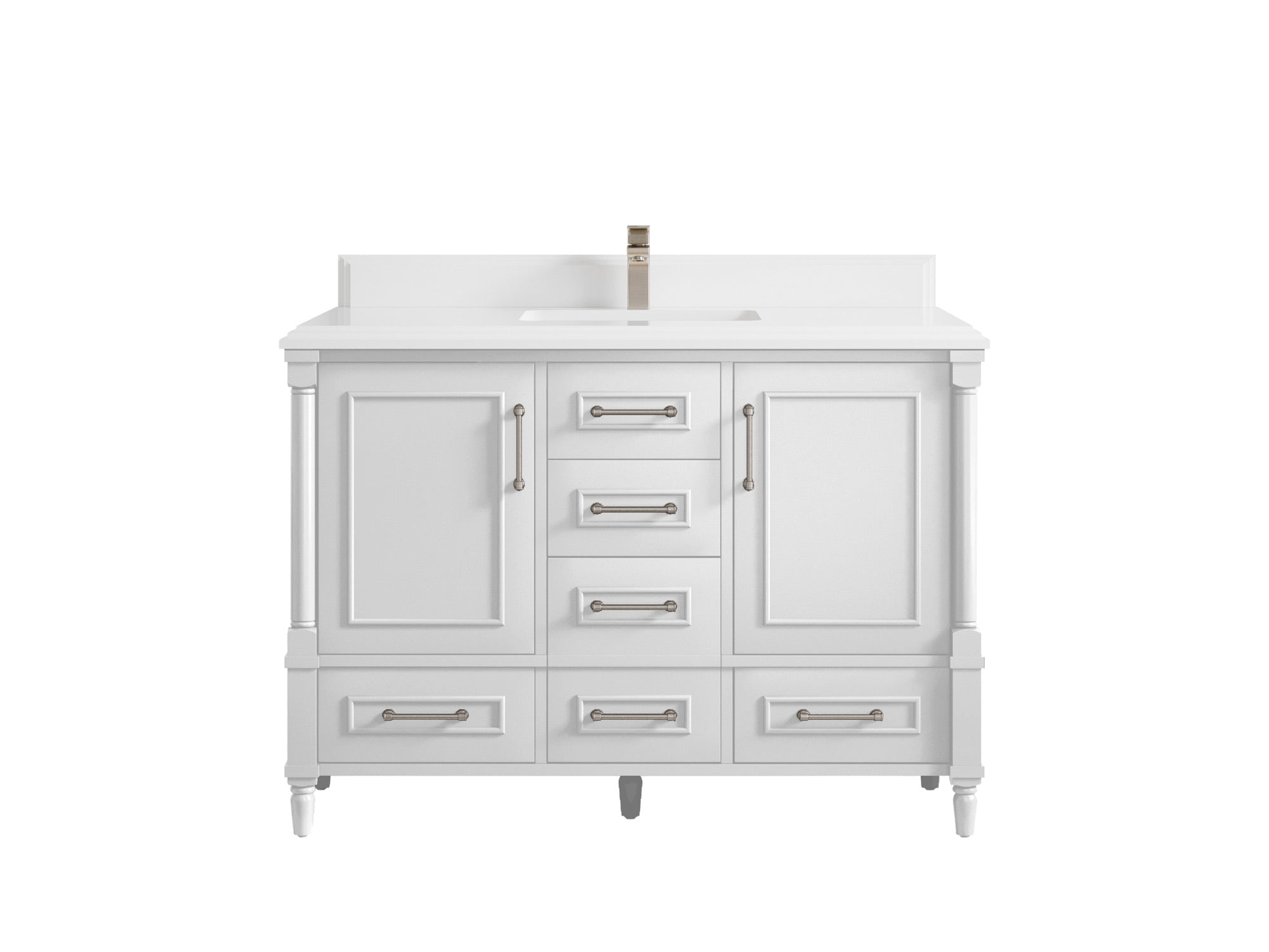 Aberdeen 48 in. W x 22 in. D Single Sink Bathroom Vanity - Willow Bath and Vanity