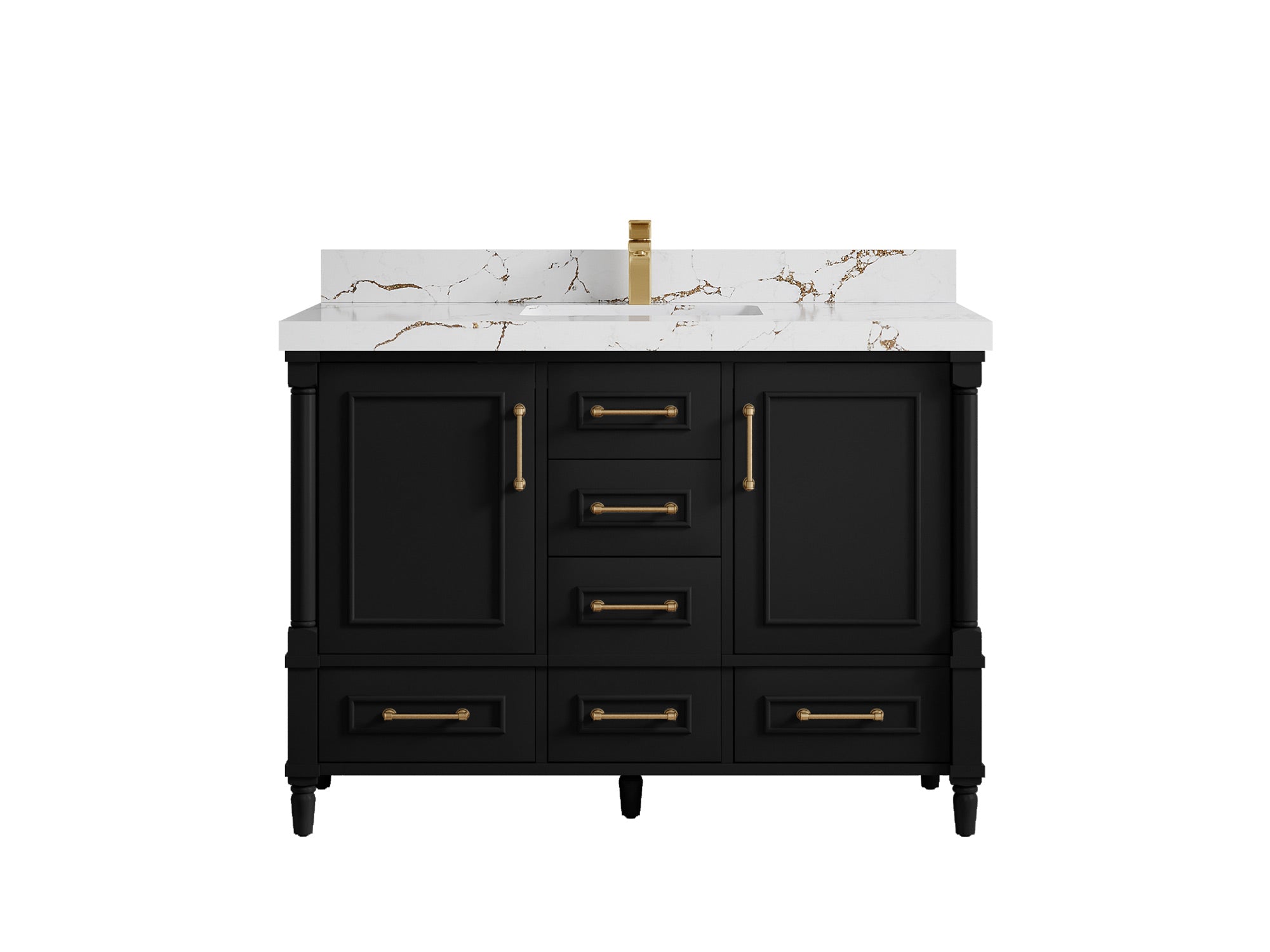Aberdeen 48 in. W x 22 in. D Single Sink Bathroom Vanity - Willow Bath and Vanity