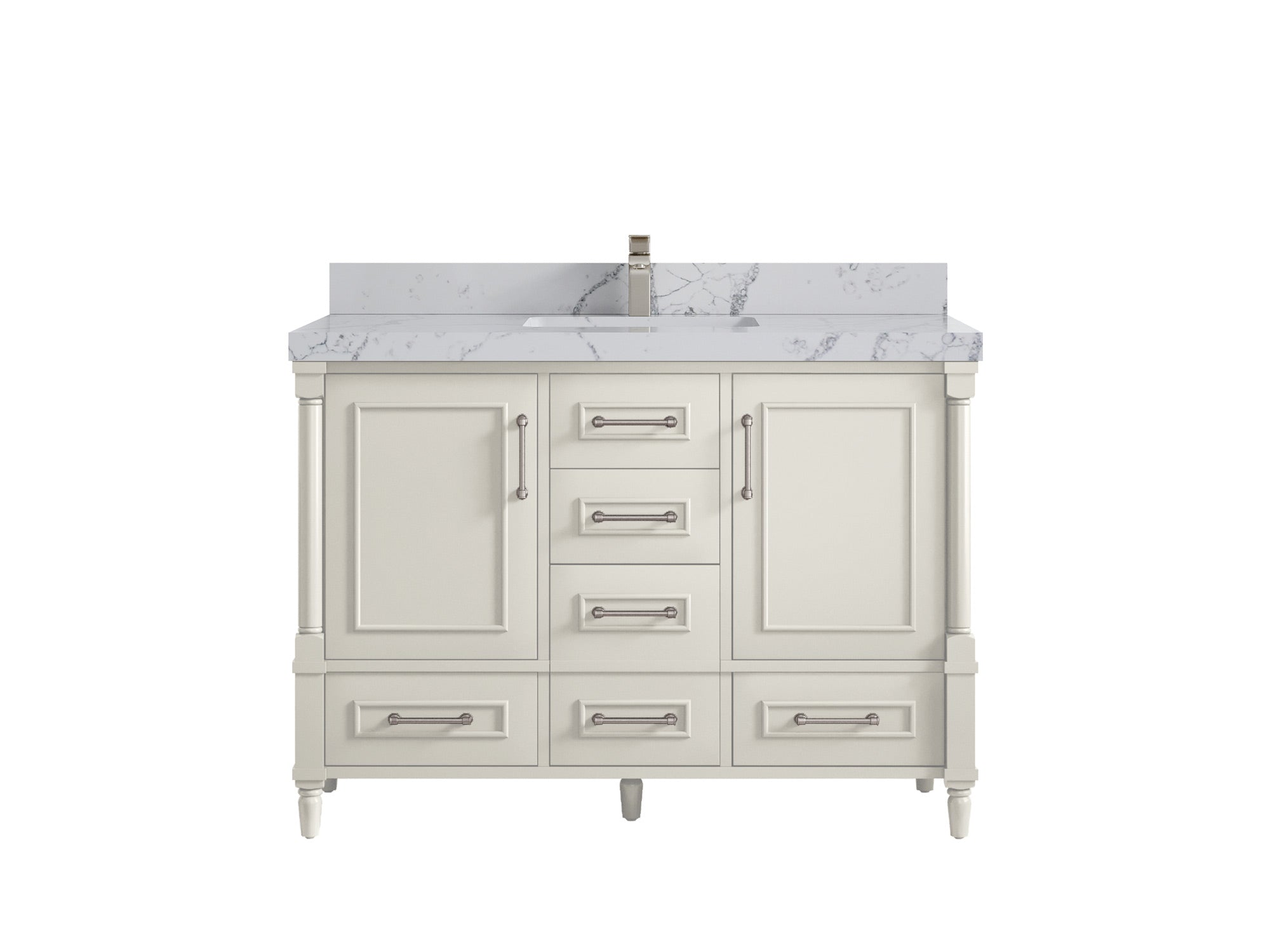 Aberdeen 48 in. W x 22 in. D Single Sink Bathroom Vanity - Willow Bath and Vanity