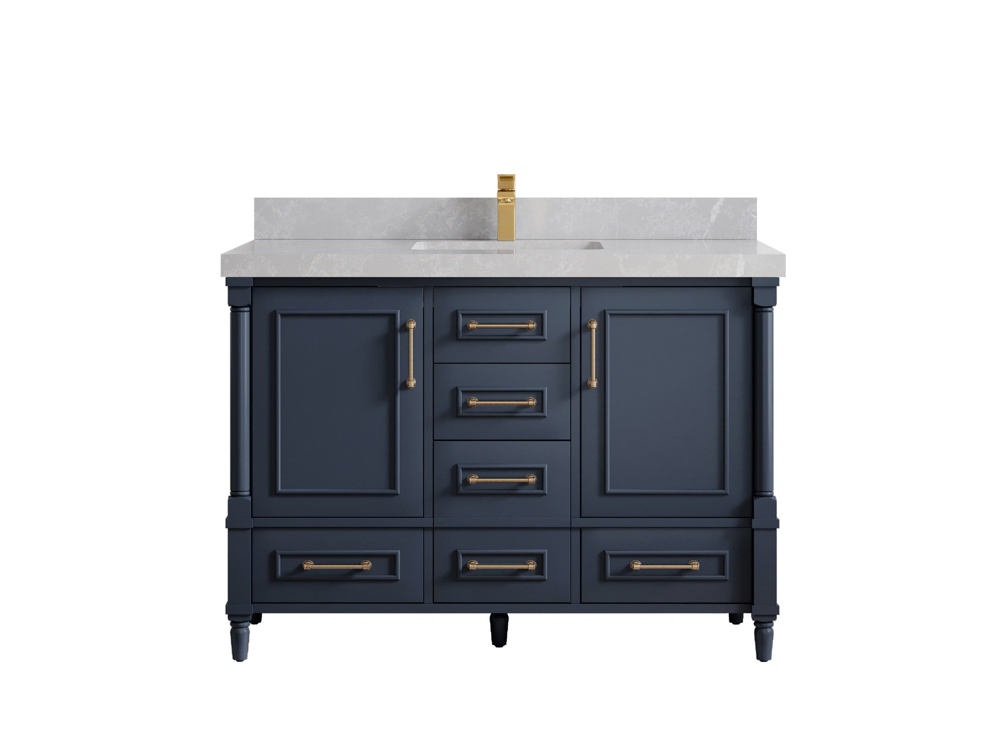 Aberdeen 48 in. W x 22 in. D Single Sink Bathroom Vanity - Willow Bath and Vanity
