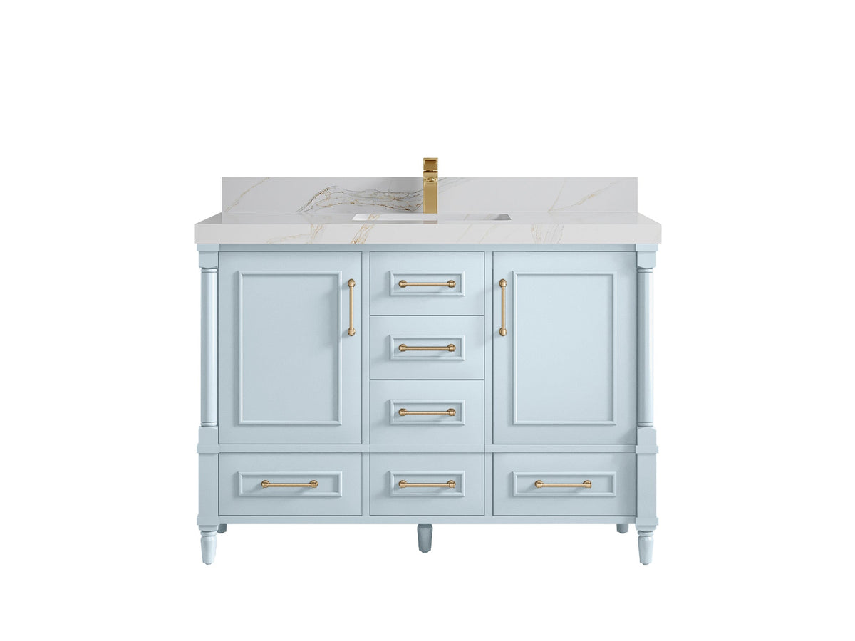 Aberdeen 48 in. W x 22 in. D Single Sink Bathroom Vanity - Willow Bath and Vanity