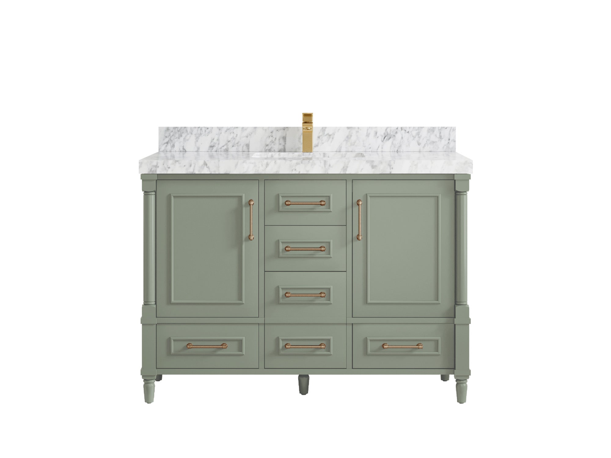 Aberdeen 48 in. W x 22 in. D Single Sink Bathroom Vanity - Willow Bath and Vanity