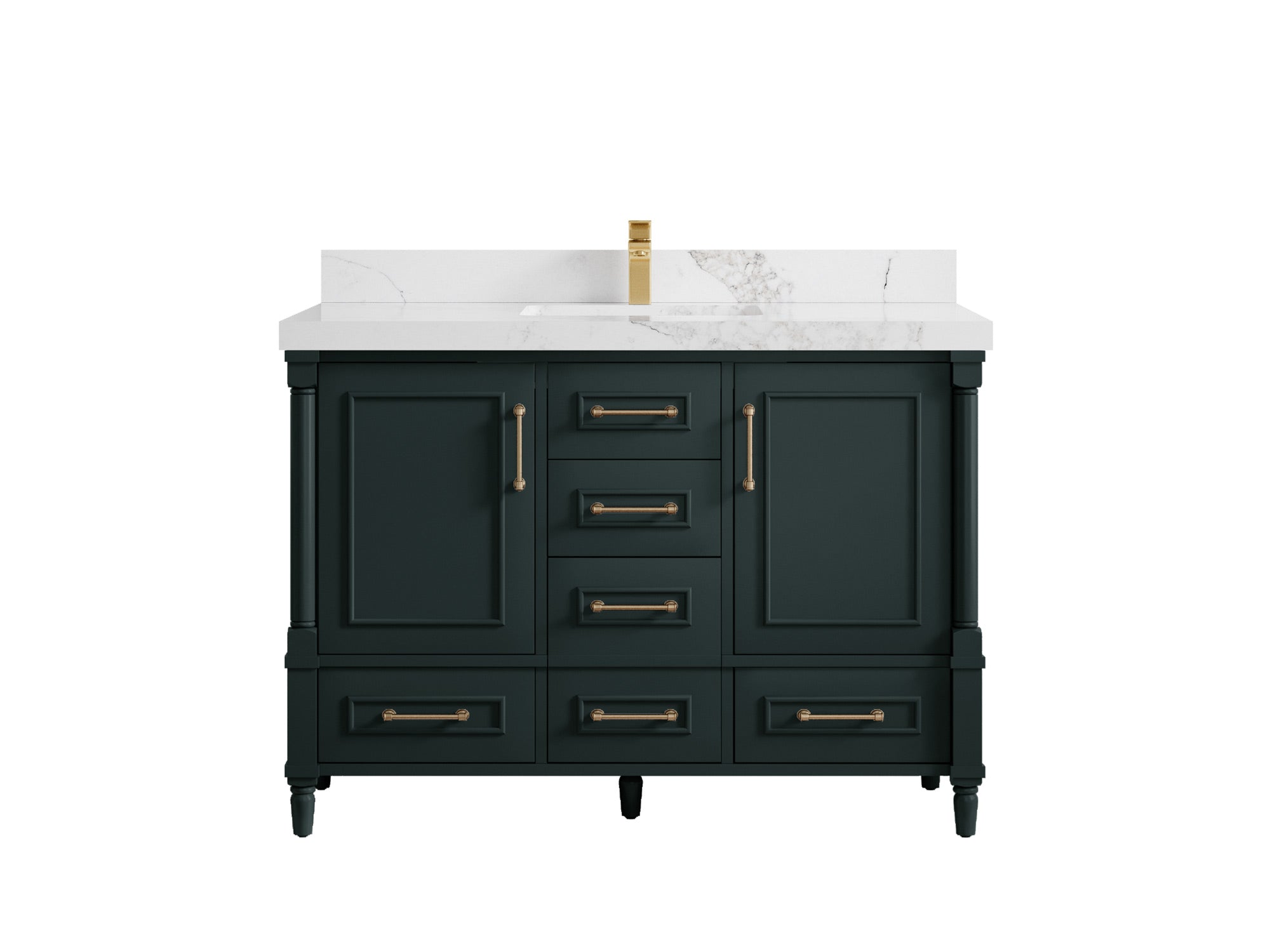 Aberdeen 48 in. W x 22 in. D Single Sink Bathroom Vanity - Willow Bath and Vanity