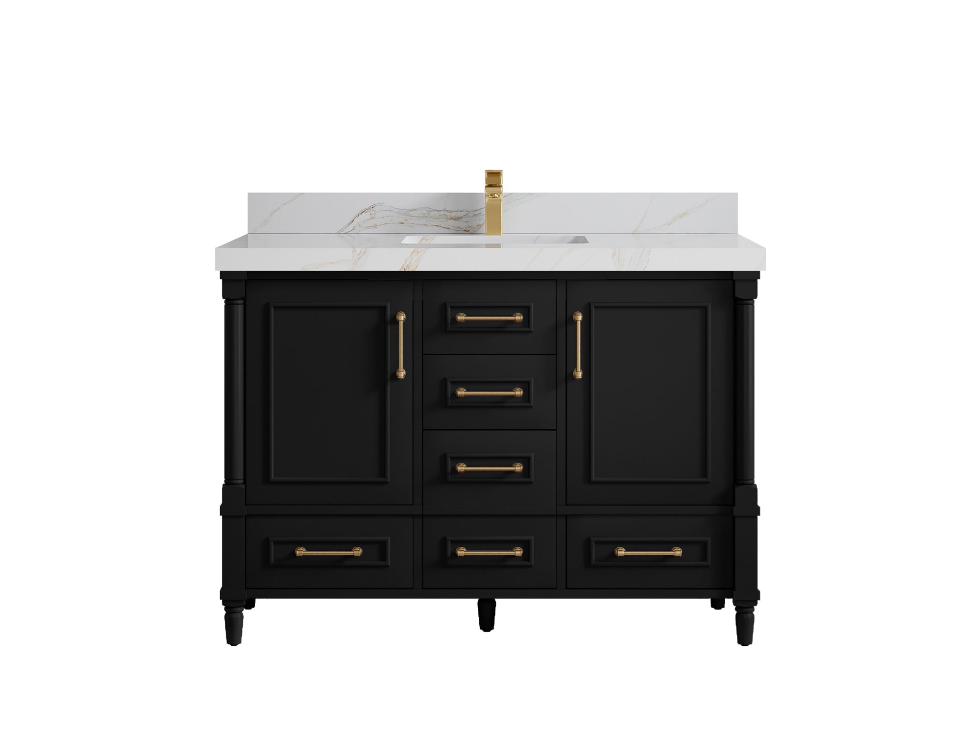Aberdeen 48 in. W x 22 in. D Single Sink Bathroom Vanity - Willow Bath and Vanity