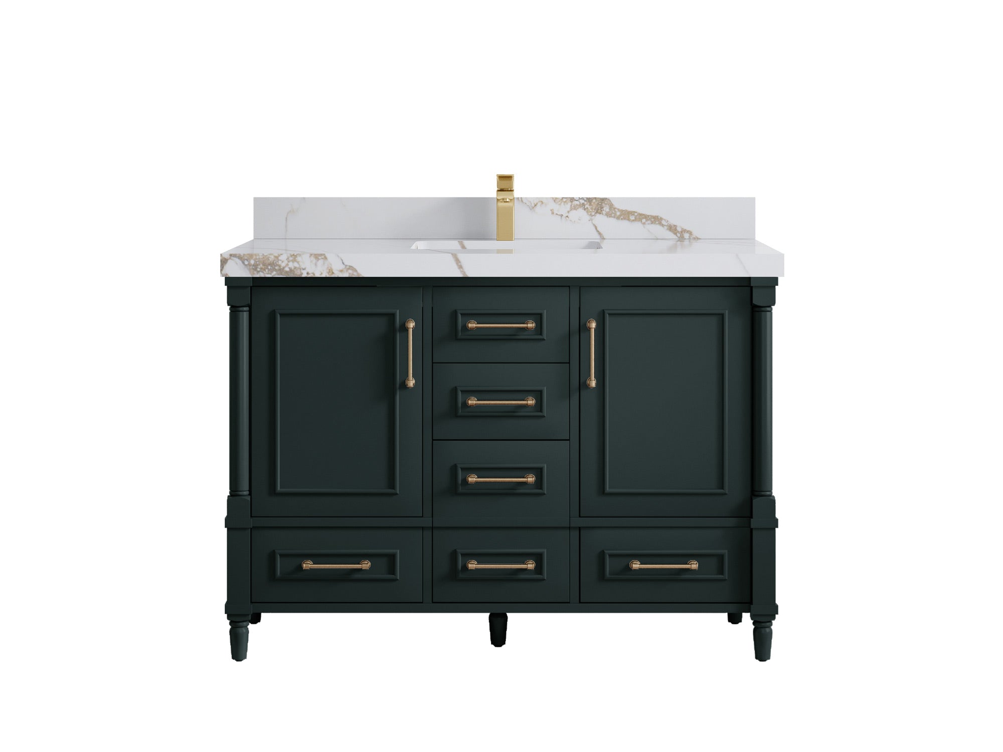 Aberdeen 48 in. W x 22 in. D Single Sink Bathroom Vanity - Willow Bath and Vanity