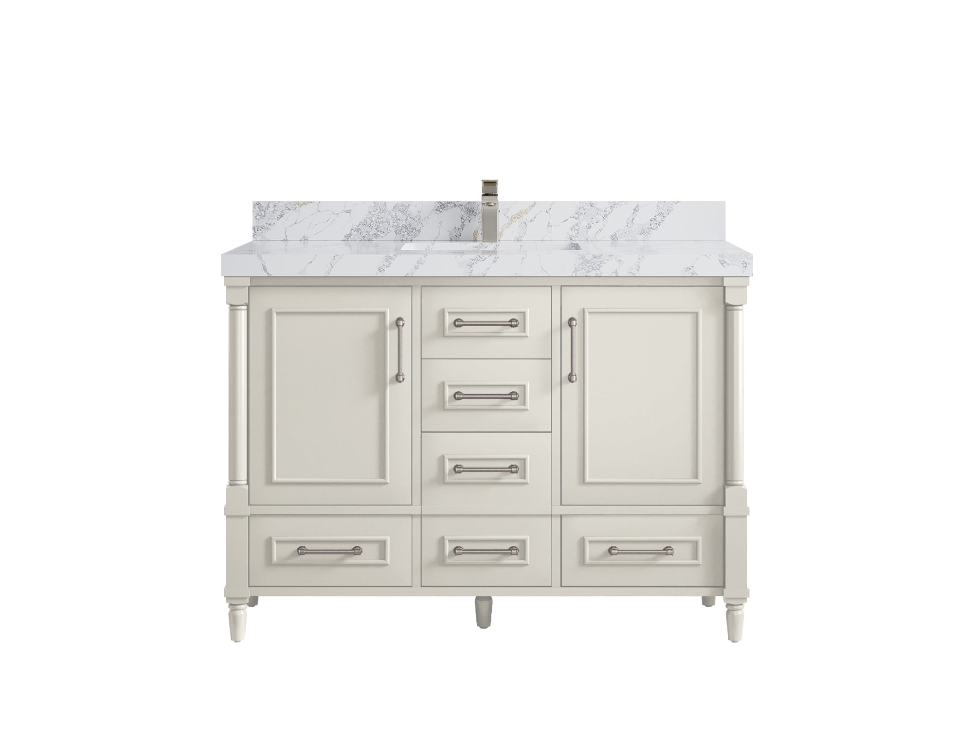 Aberdeen 48 in. W x 22 in. D Single Sink Bathroom Vanity - Willow Bath and Vanity