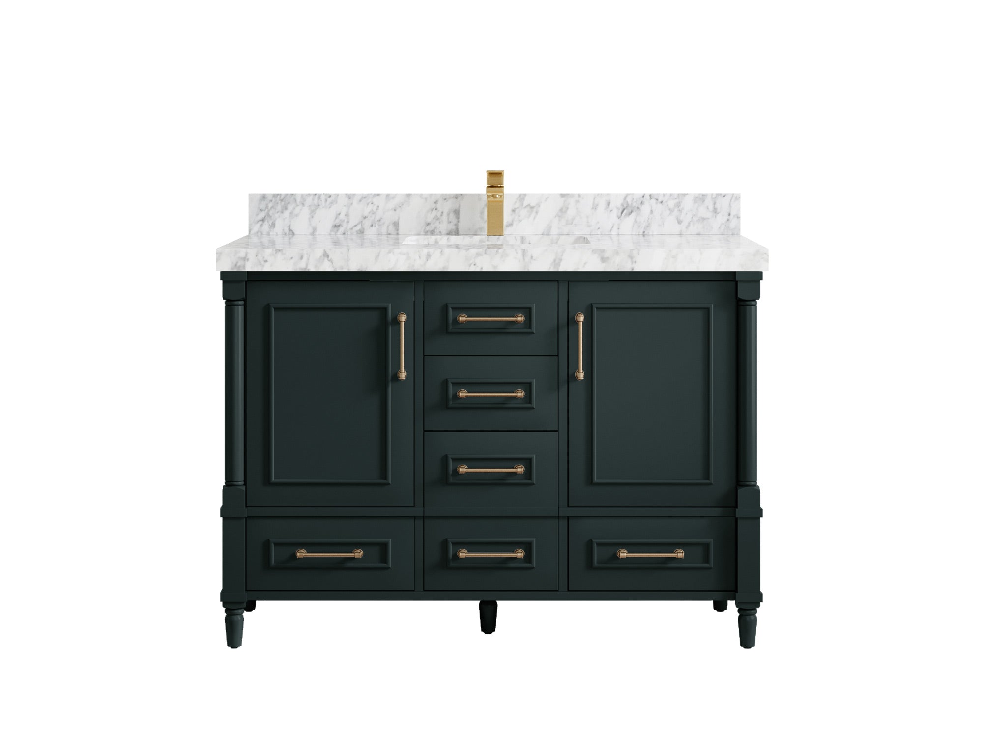 Aberdeen 48 in. W x 22 in. D Single Sink Bathroom Vanity - Willow Bath and Vanity