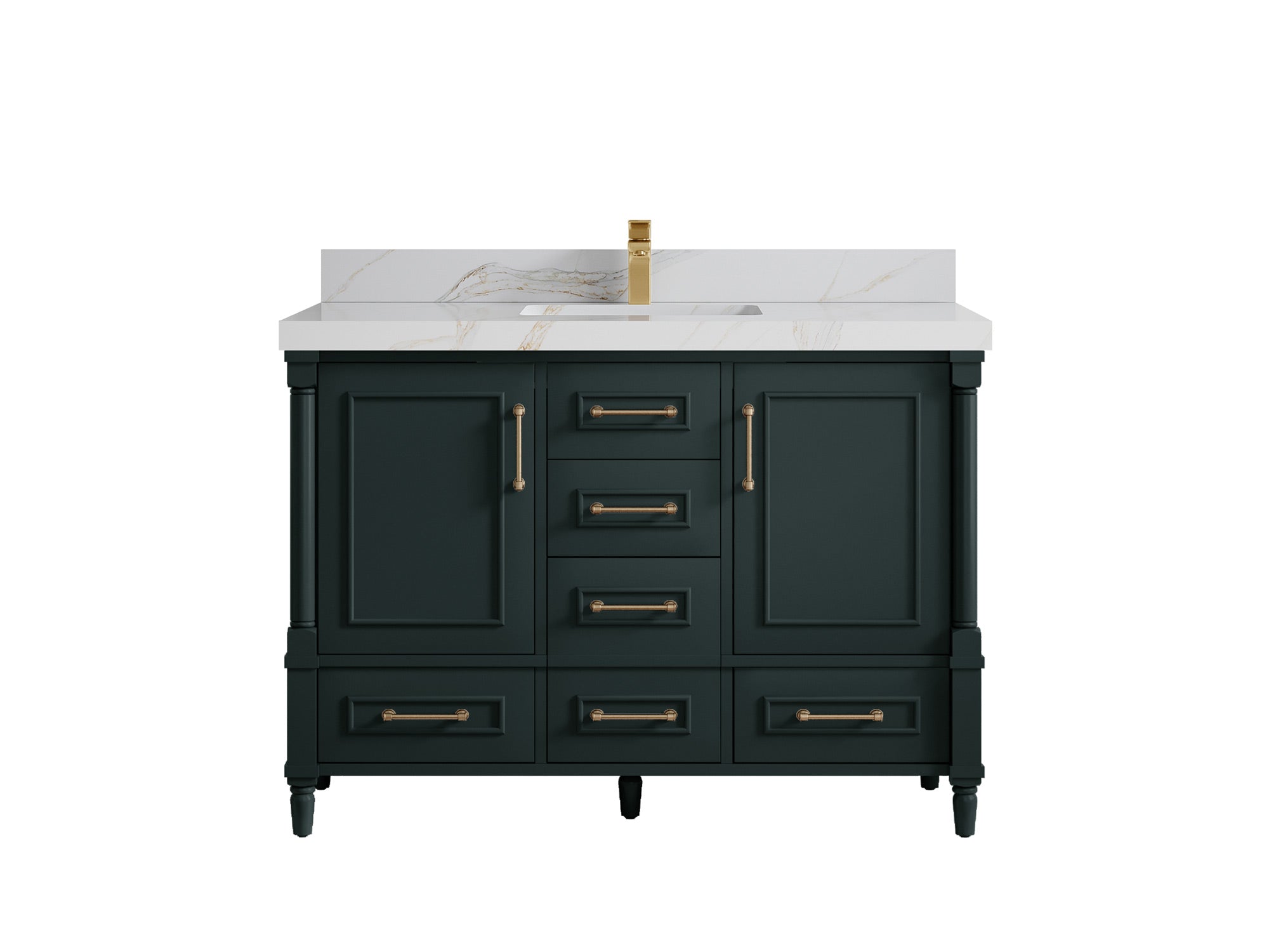 Aberdeen 48 in. W x 22 in. D Single Sink Bathroom Vanity - Willow Bath and Vanity