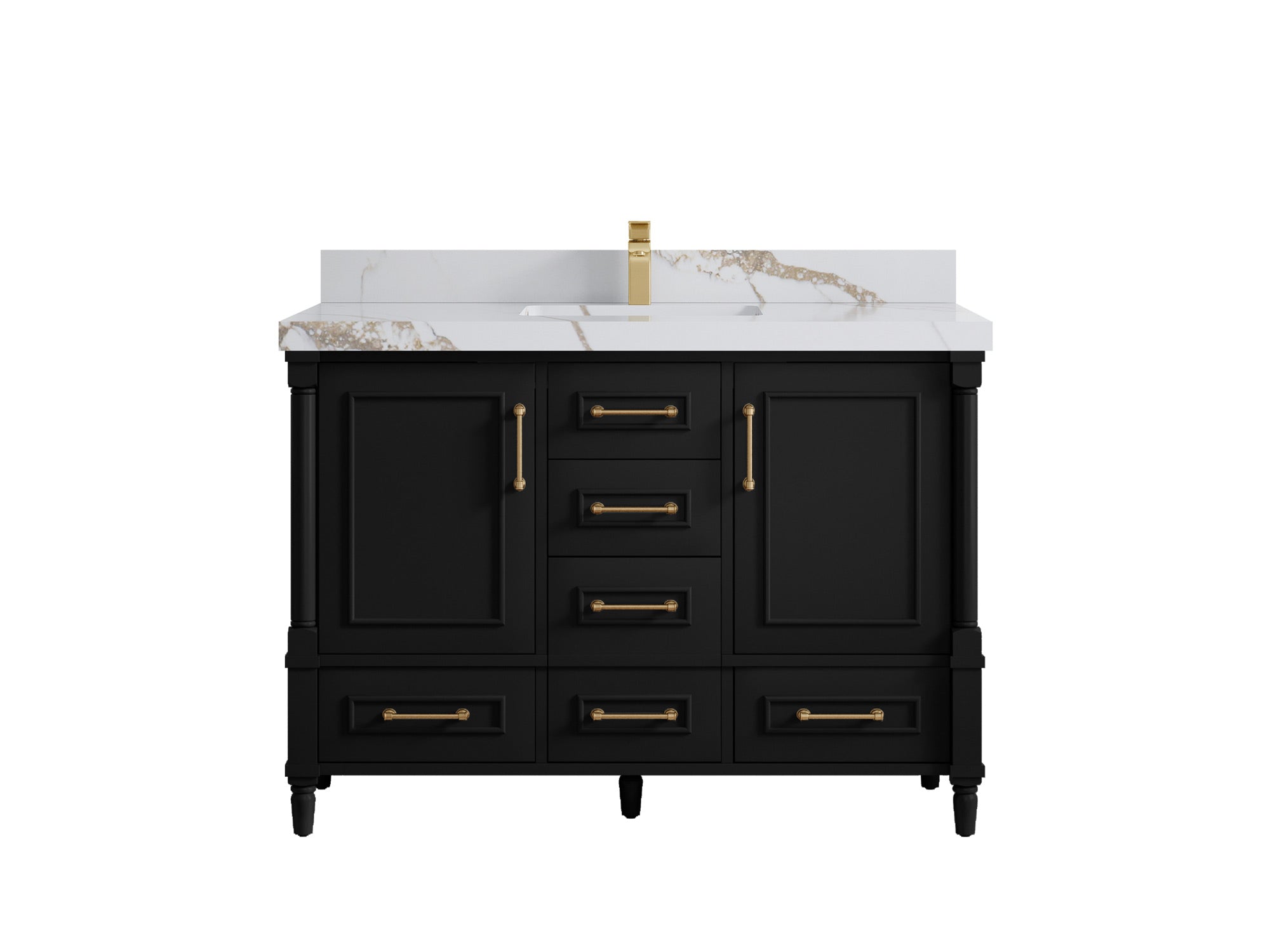 Aberdeen 48 in. W x 22 in. D Single Sink Bathroom Vanity - Willow Bath and Vanity