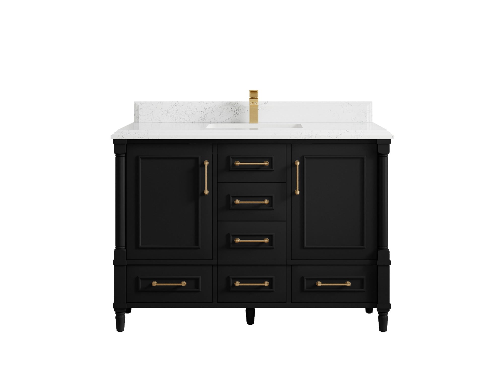 Aberdeen 48 in. W x 22 in. D Single Sink Bathroom Vanity - Willow Bath and Vanity
