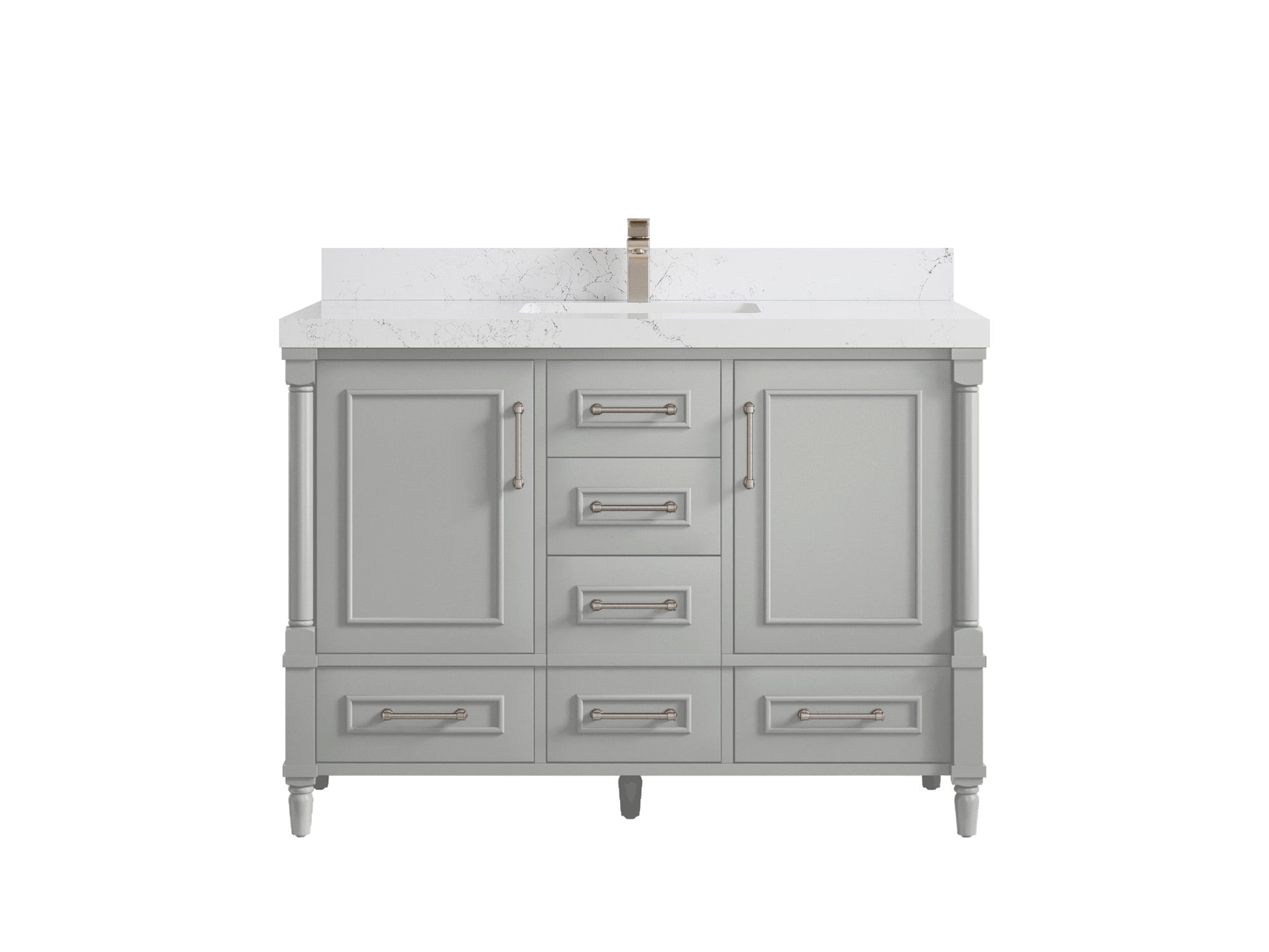 Aberdeen 48 in. W x 22 in. D Single Sink Bathroom Vanity - Willow Bath and Vanity