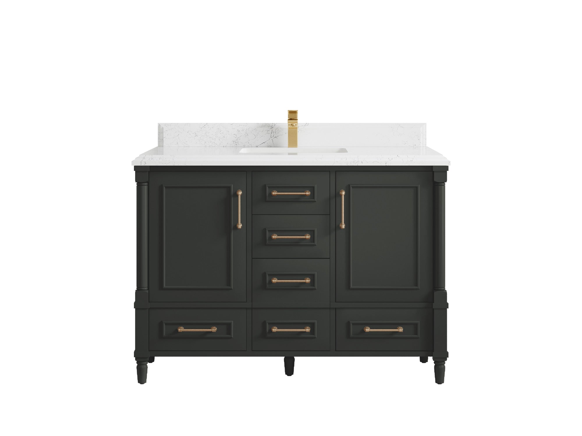 Aberdeen 48 in. W x 22 in. D Single Sink Bathroom Vanity - Willow Bath and Vanity
