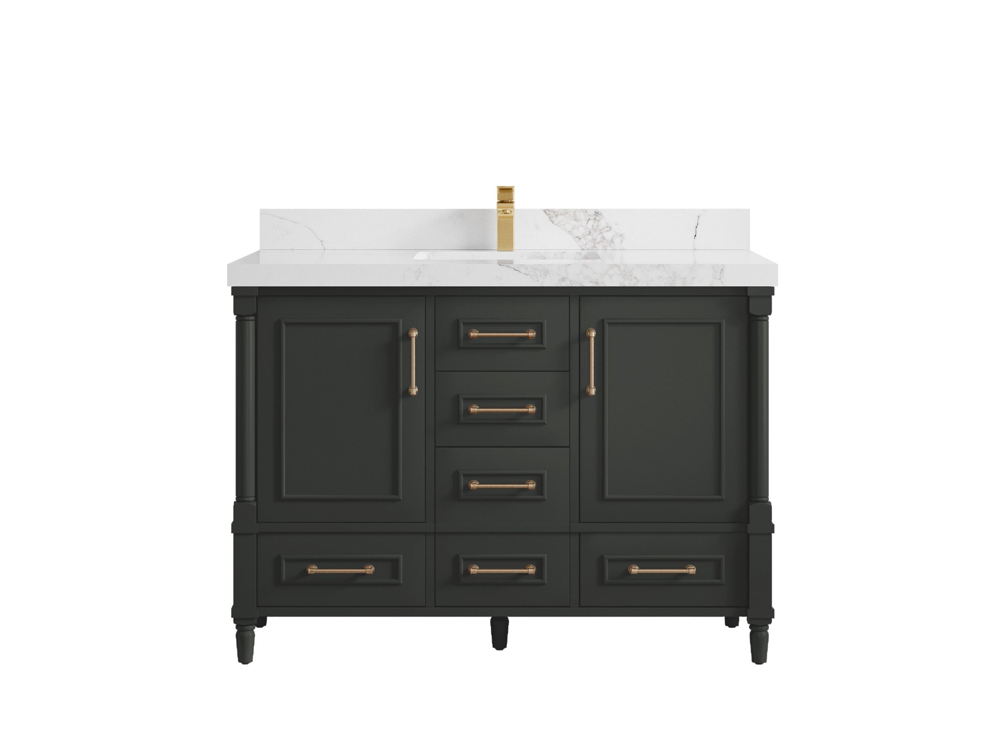Aberdeen 48 in. W x 22 in. D Single Sink Bathroom Vanity - Willow Bath and Vanity