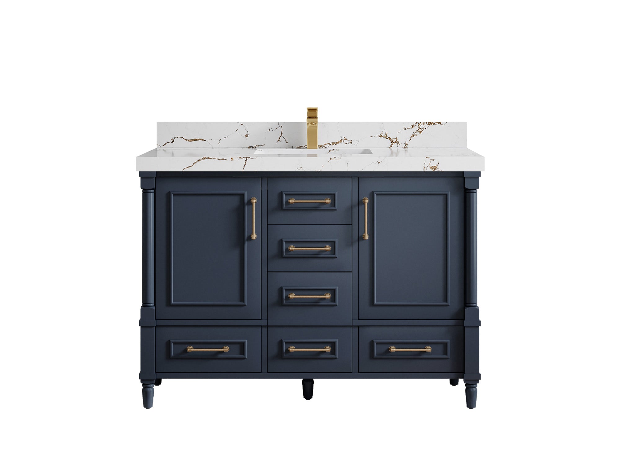 Aberdeen 48 in. W x 22 in. D Single Sink Bathroom Vanity - Willow Bath and Vanity