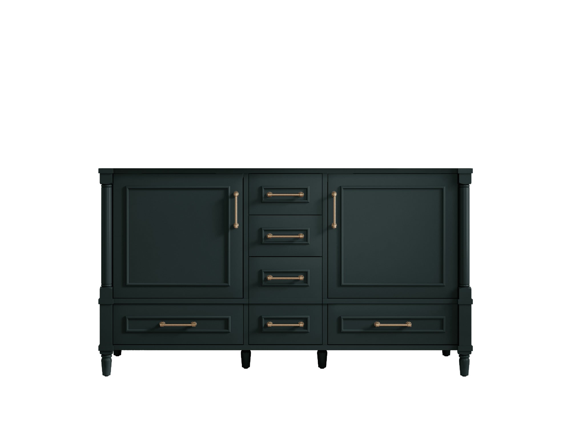 Aberdeen 60 in. W x 22 in. D Double Sink Bathroom Vanity - Willow Bath and Vanity