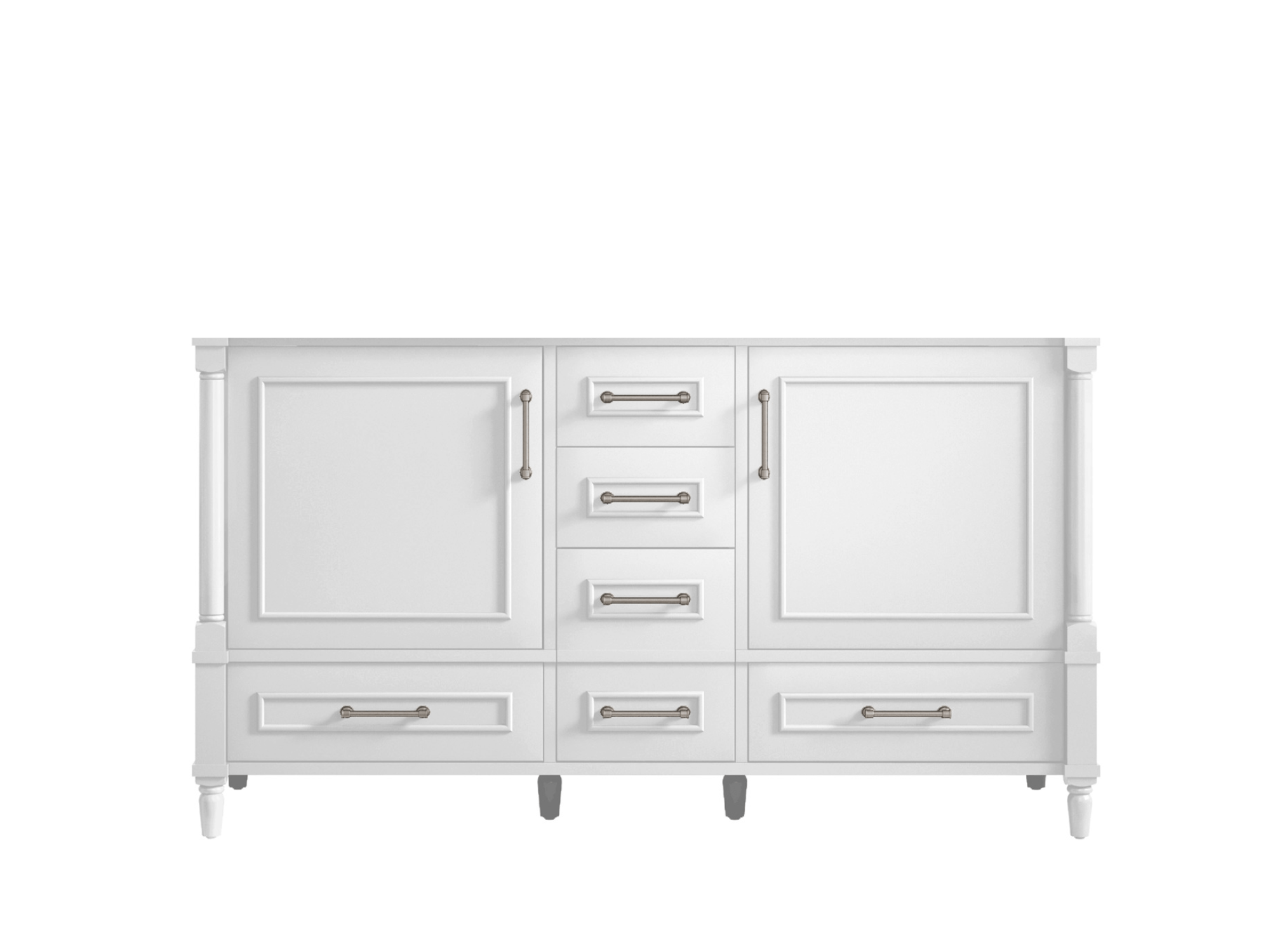 Aberdeen 60 in. W x 22 in. D Double Sink Bathroom Vanity - Willow Bath and Vanity