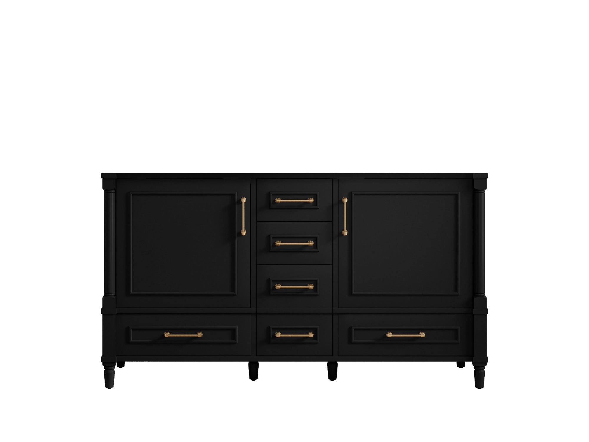 Aberdeen 60 in. W x 22 in. D Double Sink Bathroom Vanity - Willow Bath and Vanity