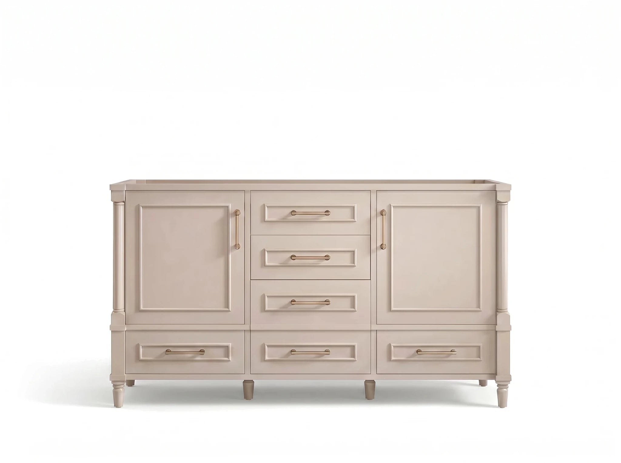 Aberdeen 60 in. W x 22 in. D Double Sink Bathroom Vanity - Willow Bath and Vanity