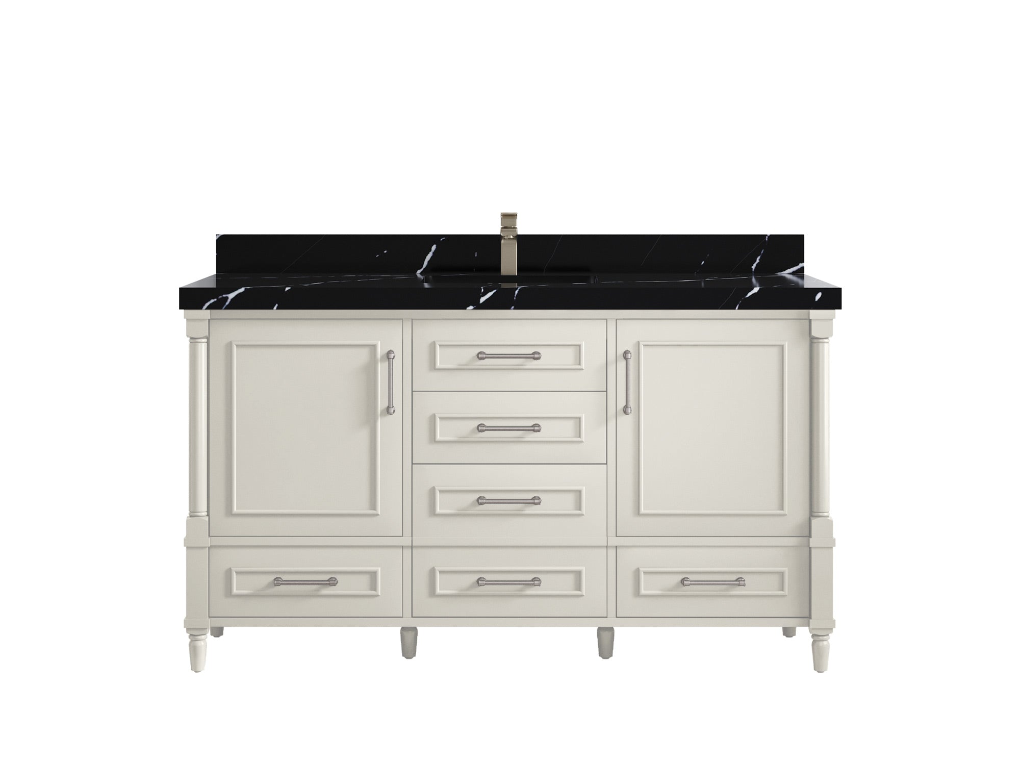 Aberdeen 60 in. W x 22 in. D Single Sink Bathroom Vanity - Willow Bath and Vanity