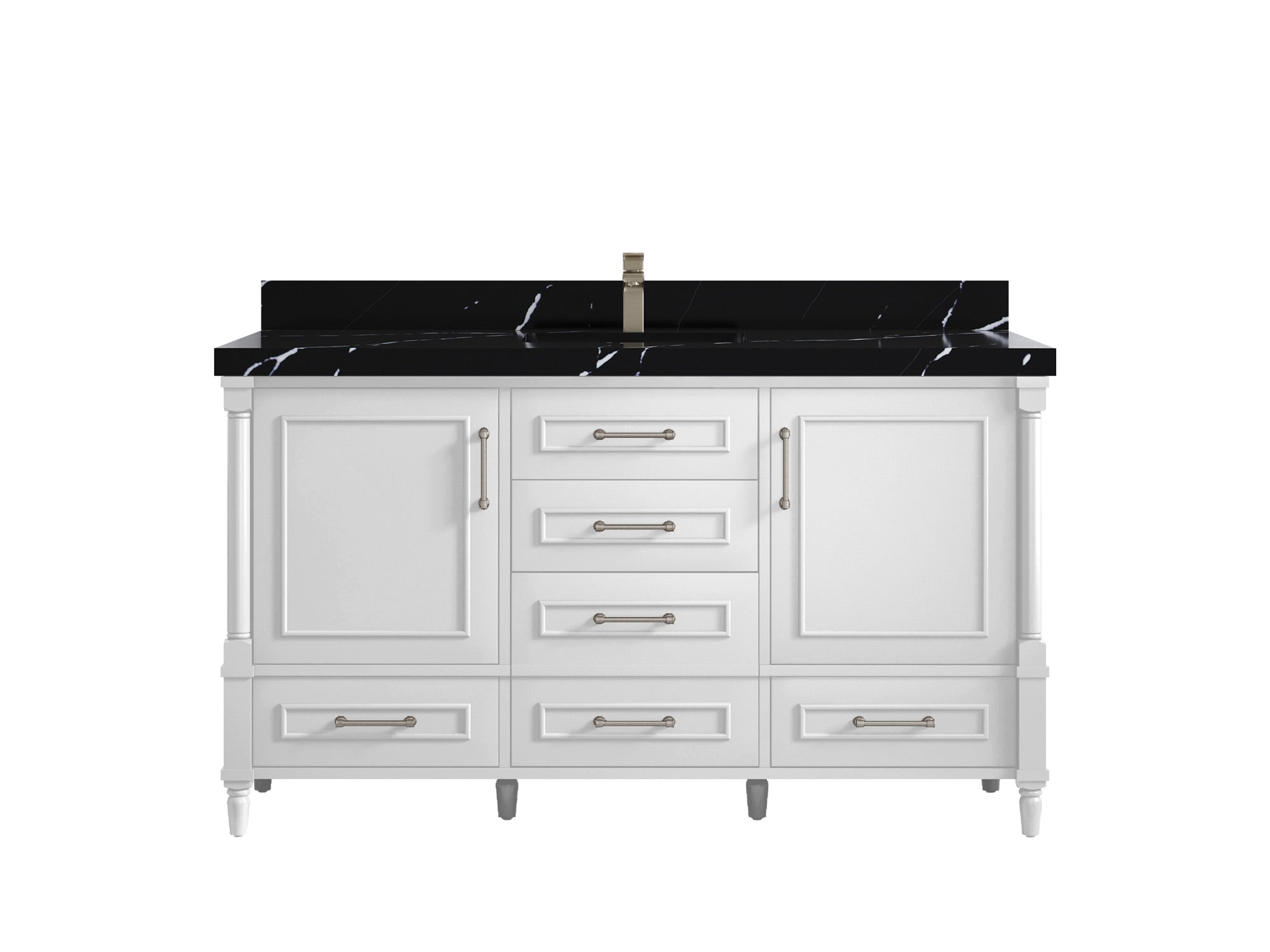 Aberdeen 60 in. W x 22 in. D Single Sink Bathroom Vanity - Willow Bath and Vanity