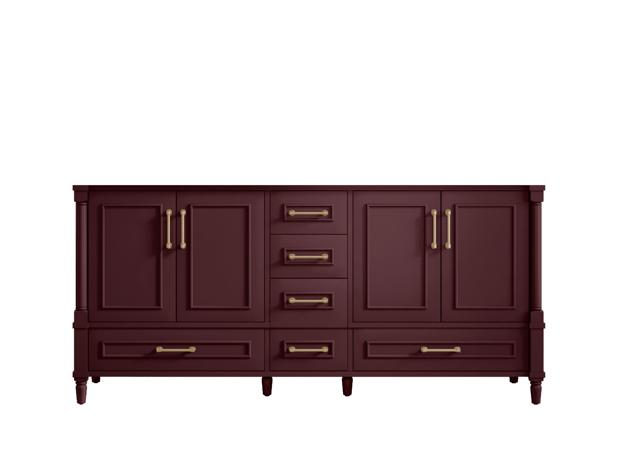 Aberdeen 72 in. W x 22 in. D Double Sink Bathroom Vanity - Willow Bath and Vanity