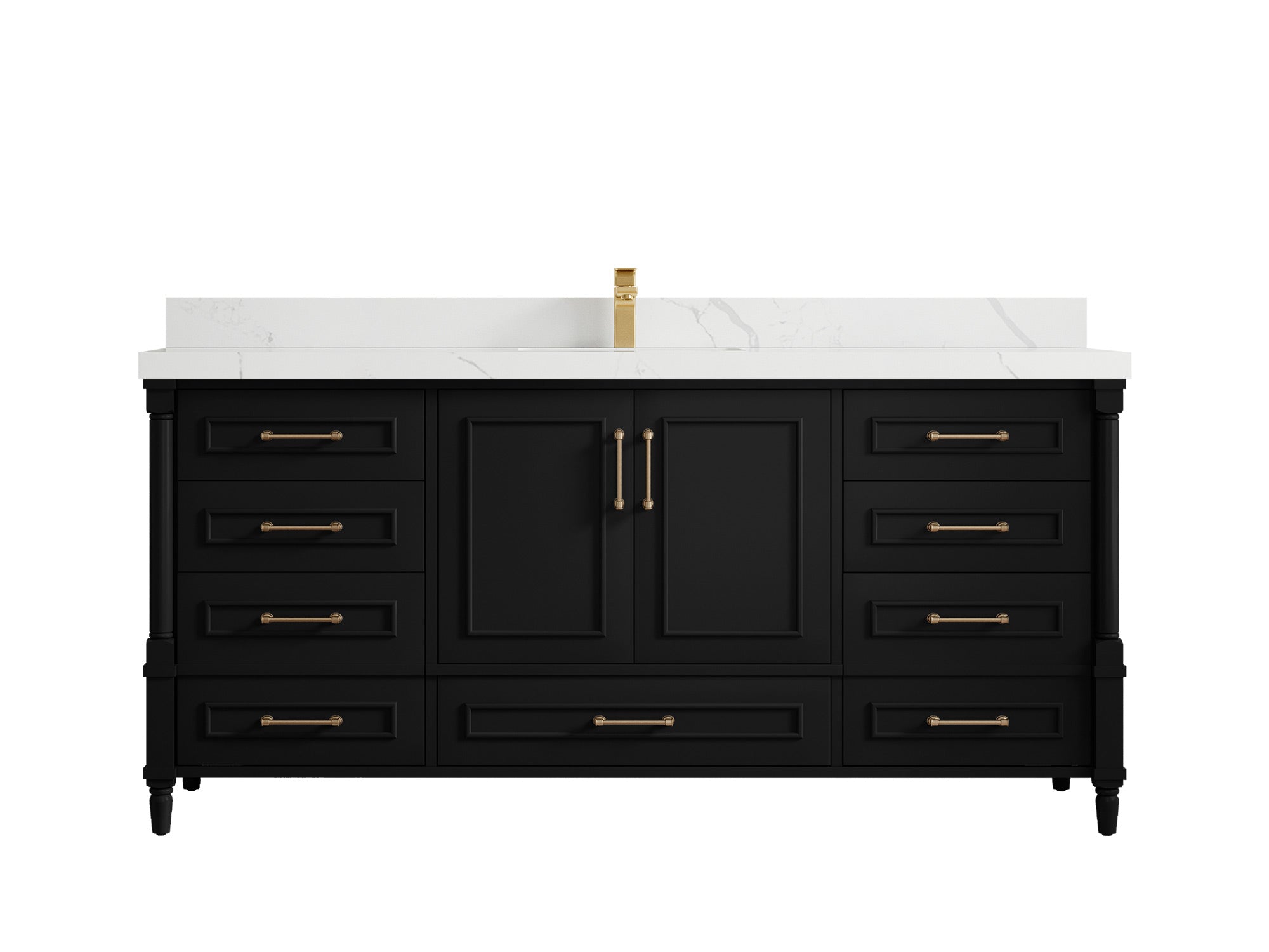 Aberdeen 72 in. W x 22 in. D Single Sink Bathroom Vanity - Willow Bath and Vanity